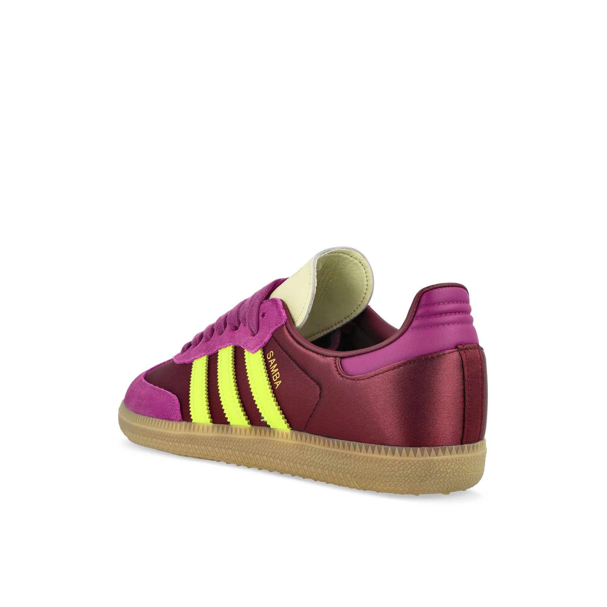 adidas Samba OG W Maroon / Rich Mauve / Gum 3 Low Top Sneakers Material | Overkill