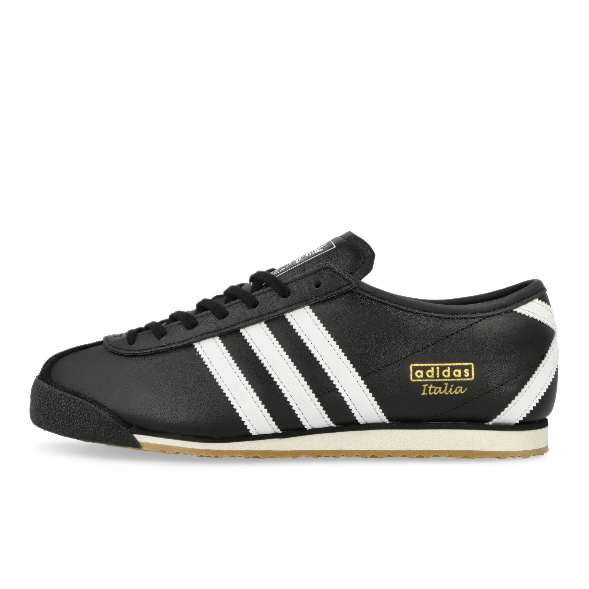 adidas Italia 70s Core Black / Footwear White / Gum 3 Low Top Sneaker JS1324 | Overkill