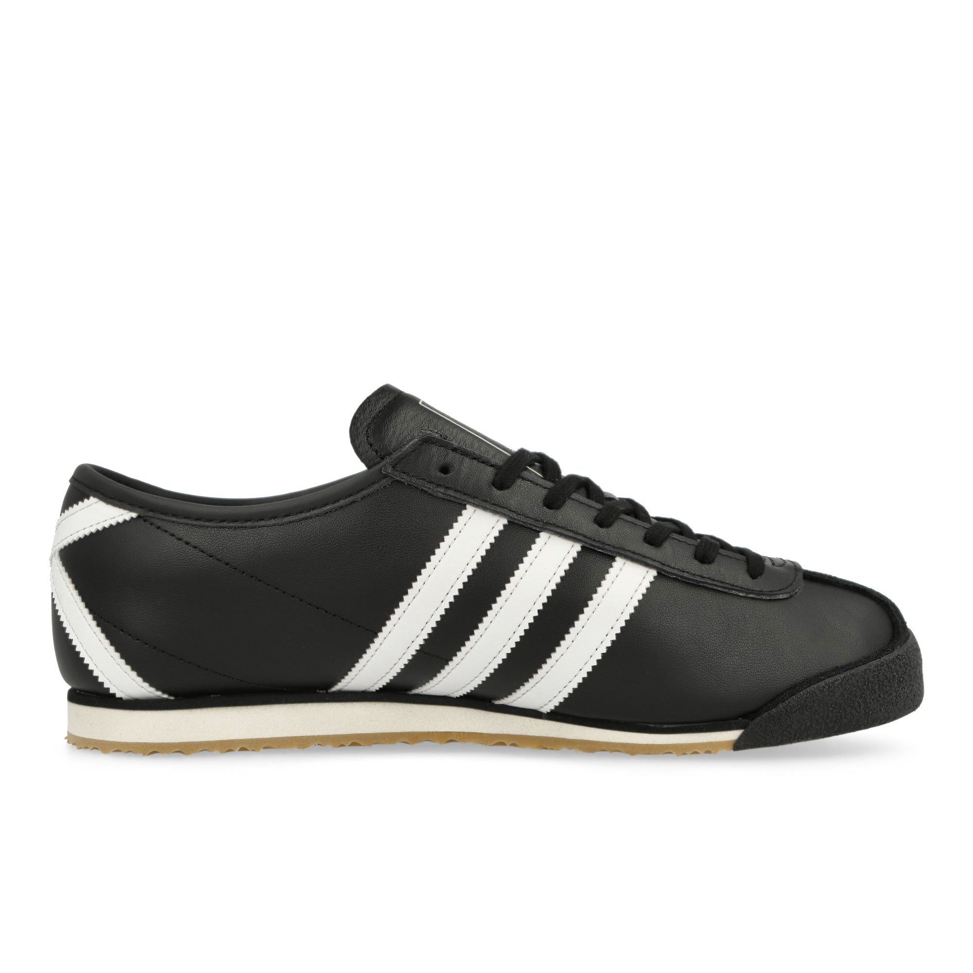 adidas Italia 70s Core Black / Footwear White / Gum 3 Low Top Sneaker JS1324 Silhouette | Overkill