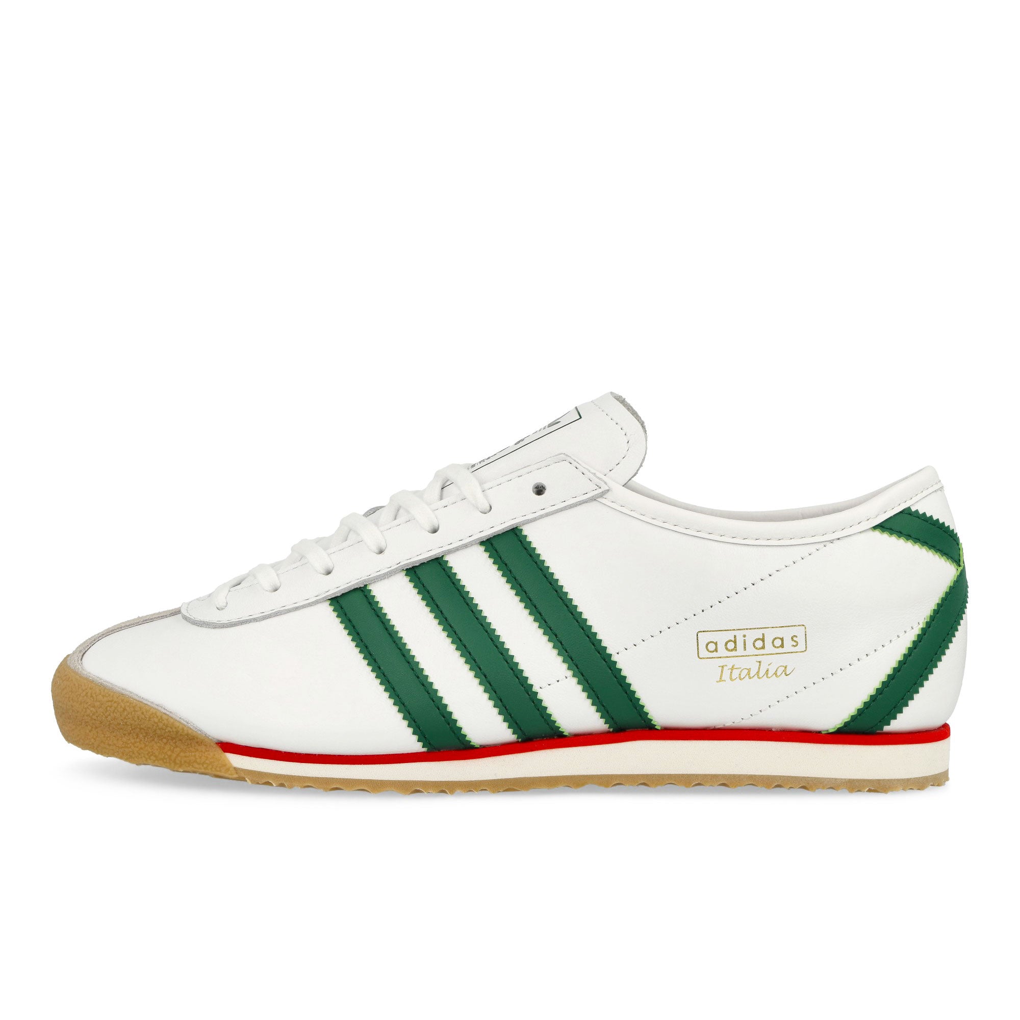 adidas Italia 70s Footwear White / Collegiate Green / Gum 3 Low Top Sneaker JS1325 | Overkill