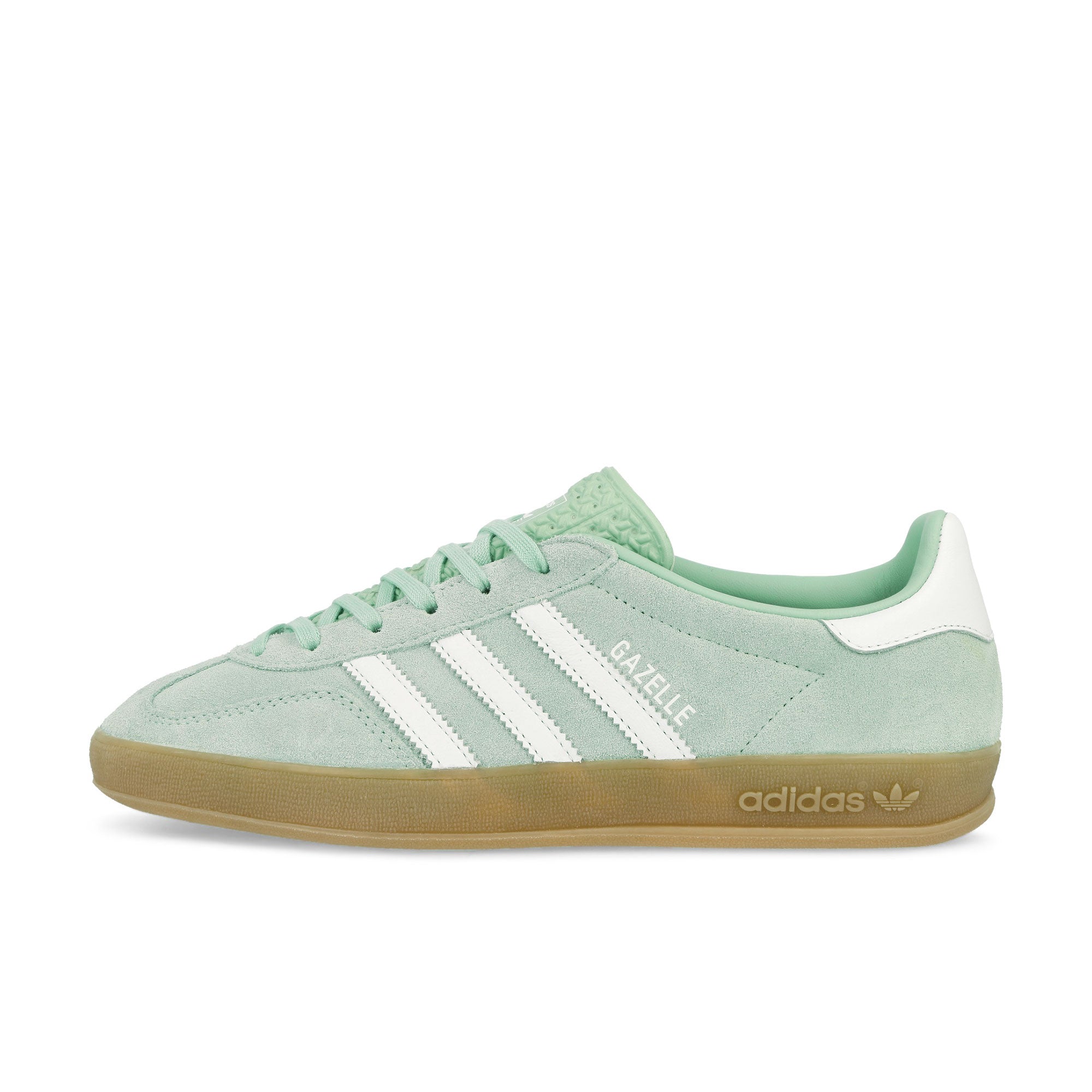 adidas Gazelle Indoor W Ash Green / Footwear White / Gum 3 Low Top Sneaker JS1396 | Overkill