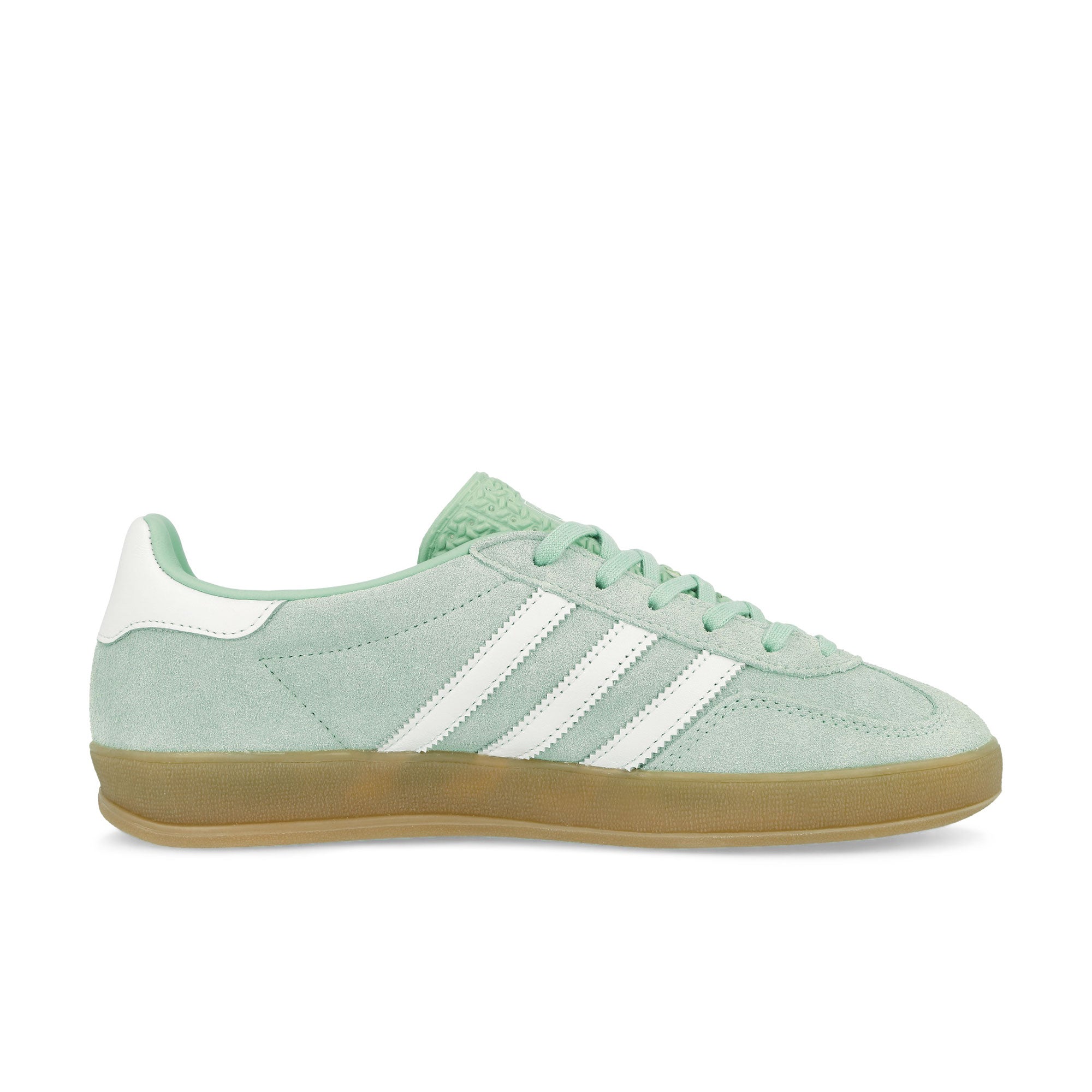 adidas Gazelle Indoor W Ash Green / Footwear White / Gum 3 Low Top Sneaker JS1396 Silhouette | Overkill