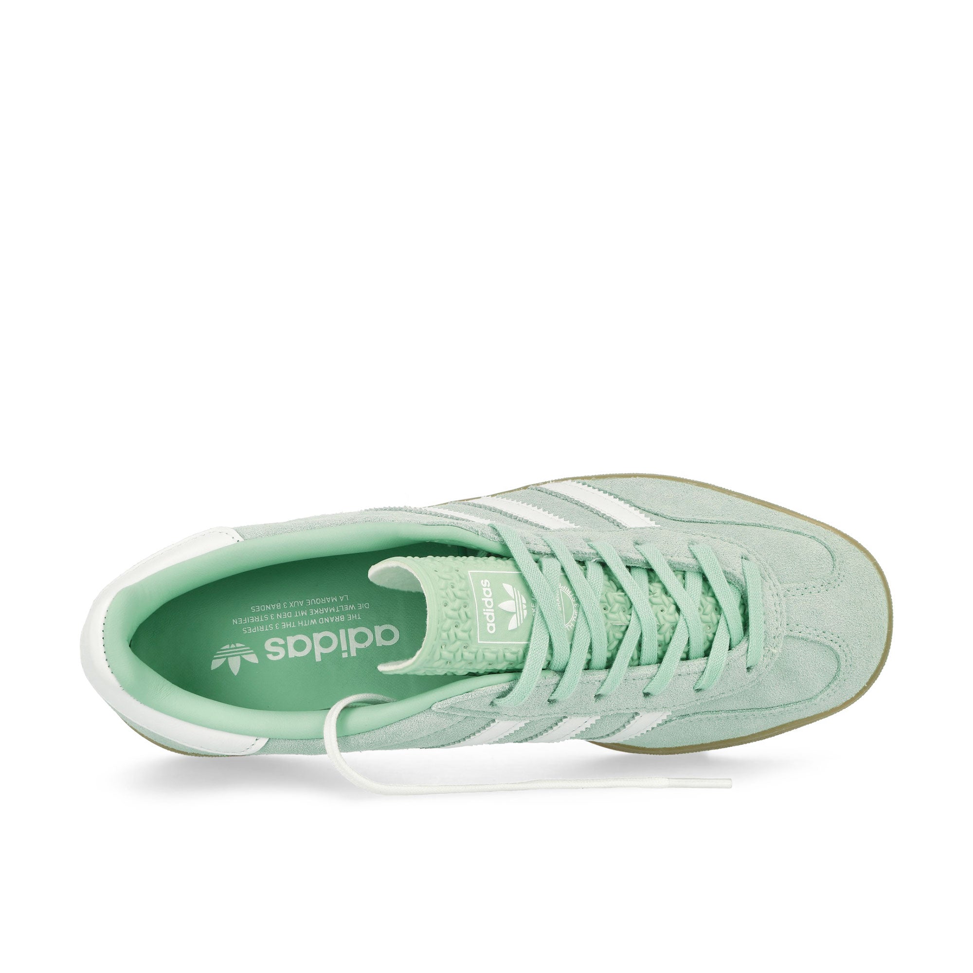 adidas Gazelle Indoor W Ash Green / Footwear White / Gum 3 Low Top Sneaker JS1396 Detailfoto | Overkill