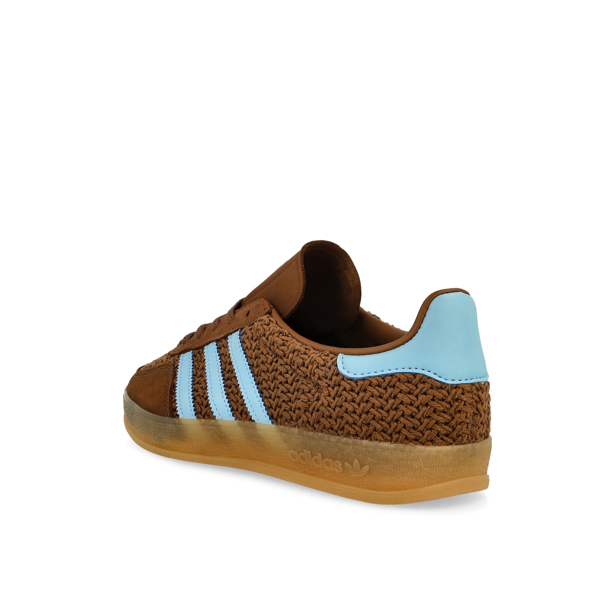 adidas Gazelle Indoor W Preloved Brown / Clear Sky / Gum 3 Low Top Sneaker JS1417 Material | Overkill