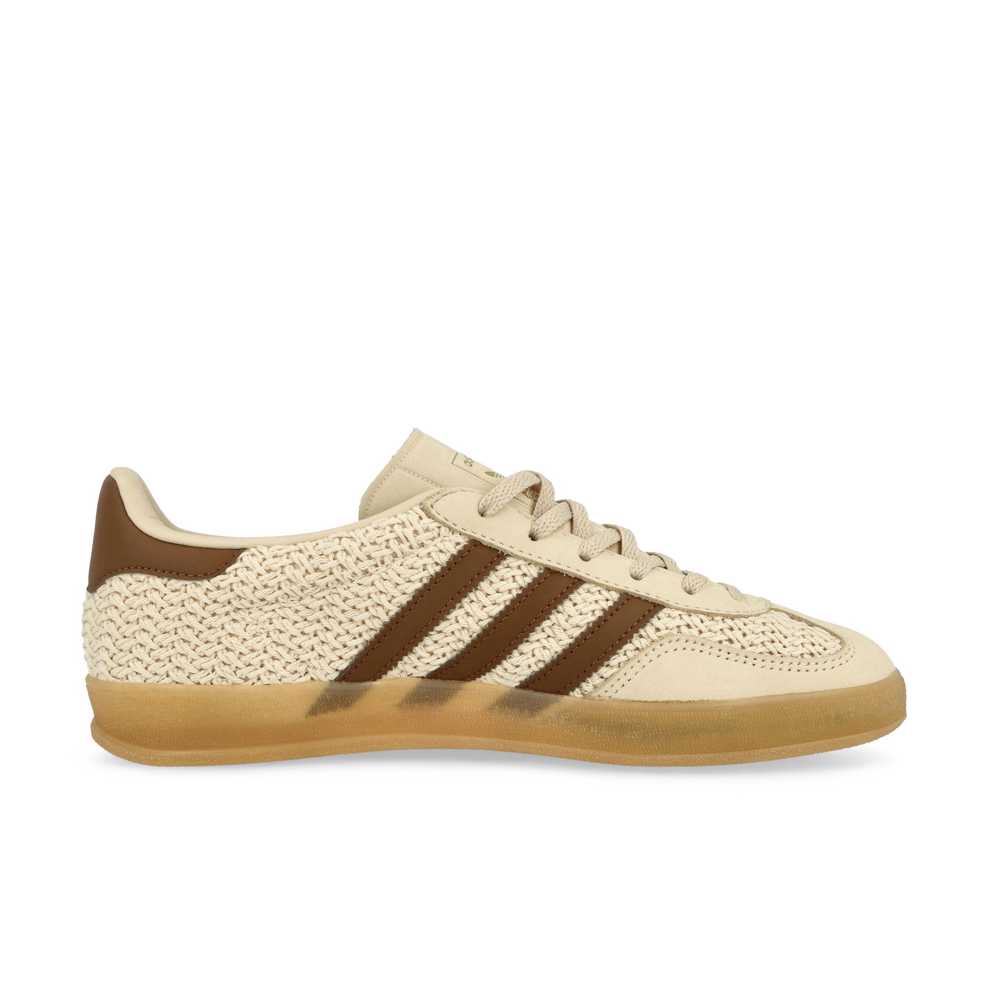 adidas Gazelle Indoor W Sand Strata / Preloved Brown / Gum Three Low Top Sneakers JS1418 Silhouette | Overkill