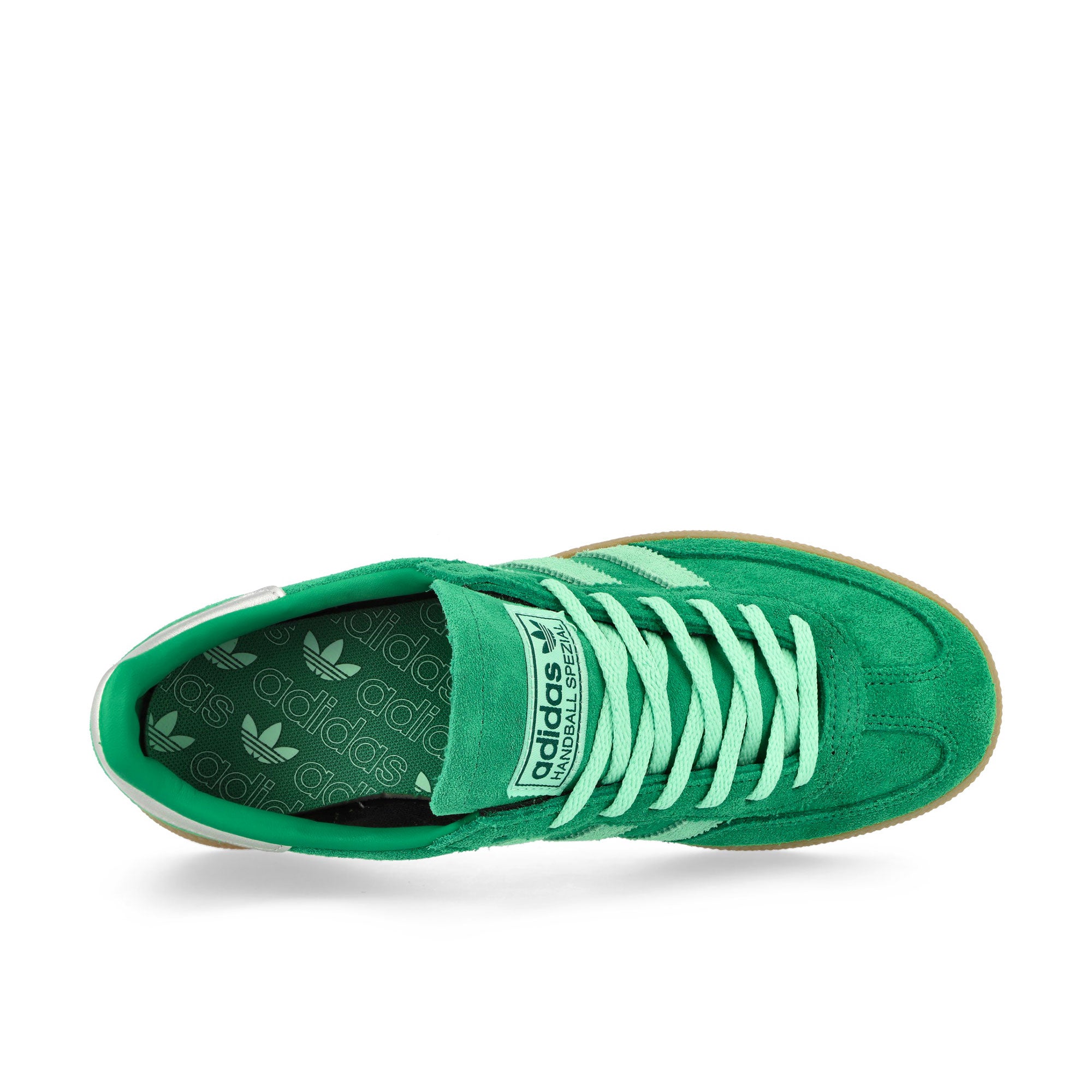 adidas Handball Spezial W Semi Court Green / Clear Mint / Gum 1 Low Top Sneakers Detailfoto | Overkill