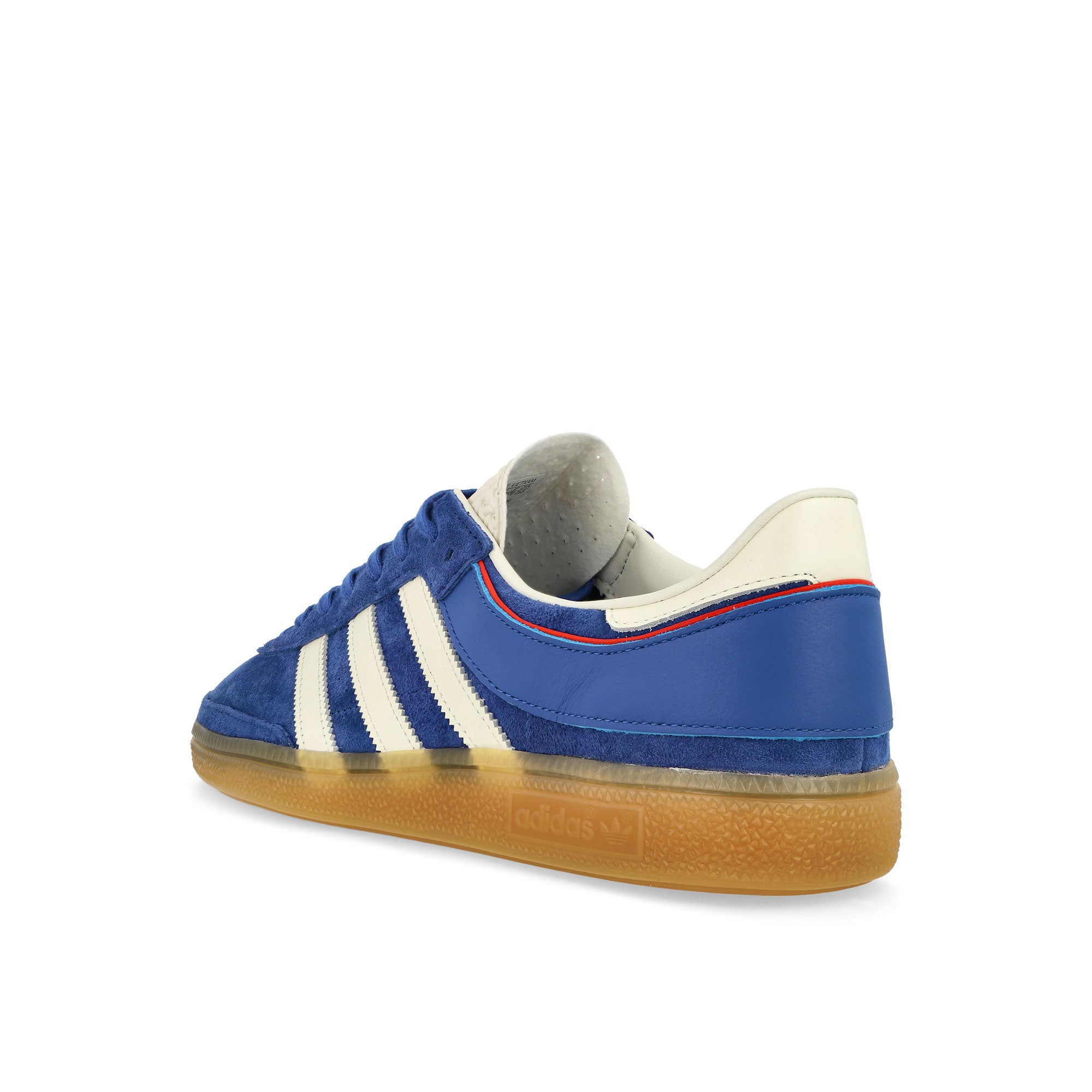 adidas Handball Cup SPZL Semi Lucid Blue / Cream White / Gum 2 Low Top Sneakers Material | Overkill