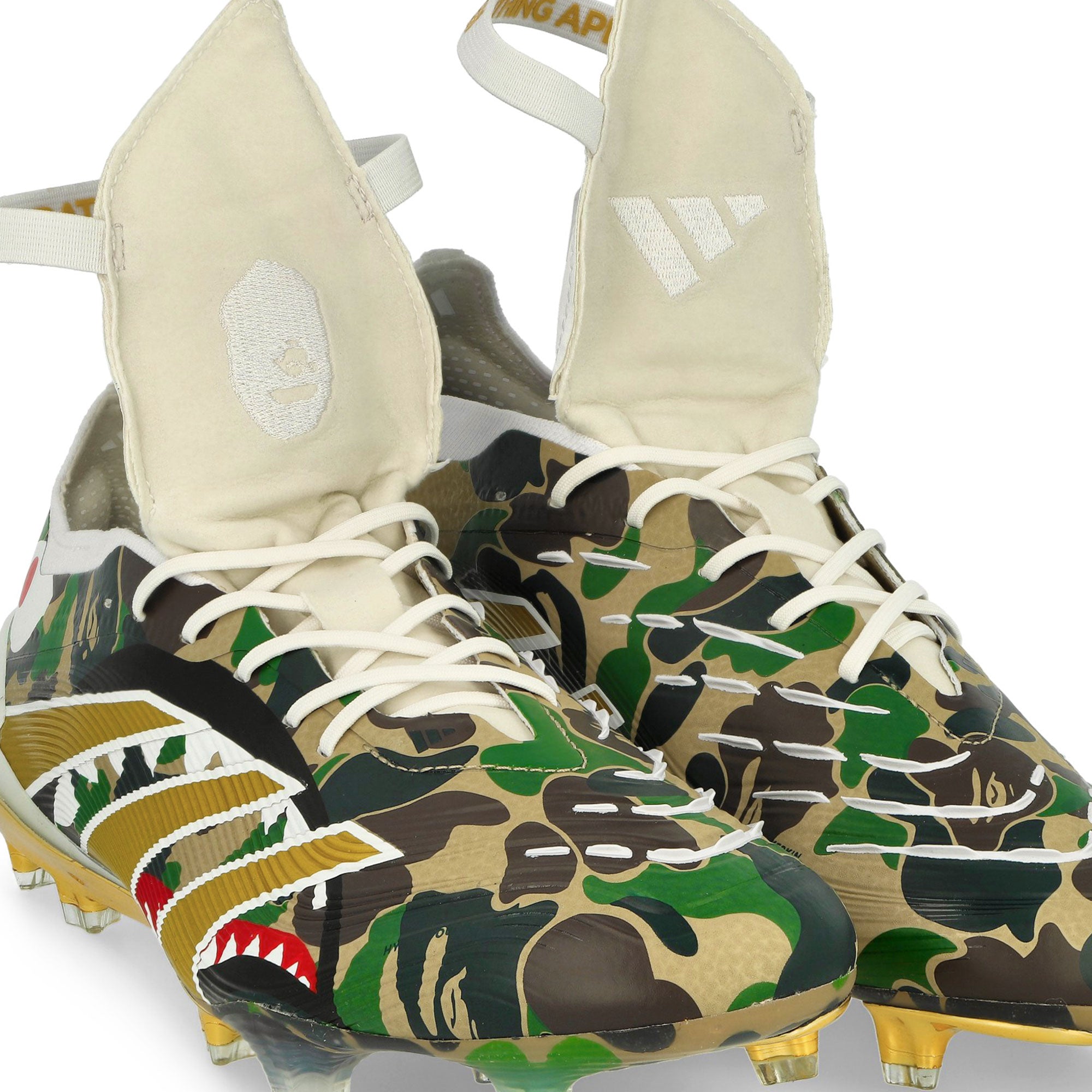 adidas Predator Elite FT FG Hemp / Gold Metallic / Footwear White Low Top Sneakers JS3104 Material | Overkill