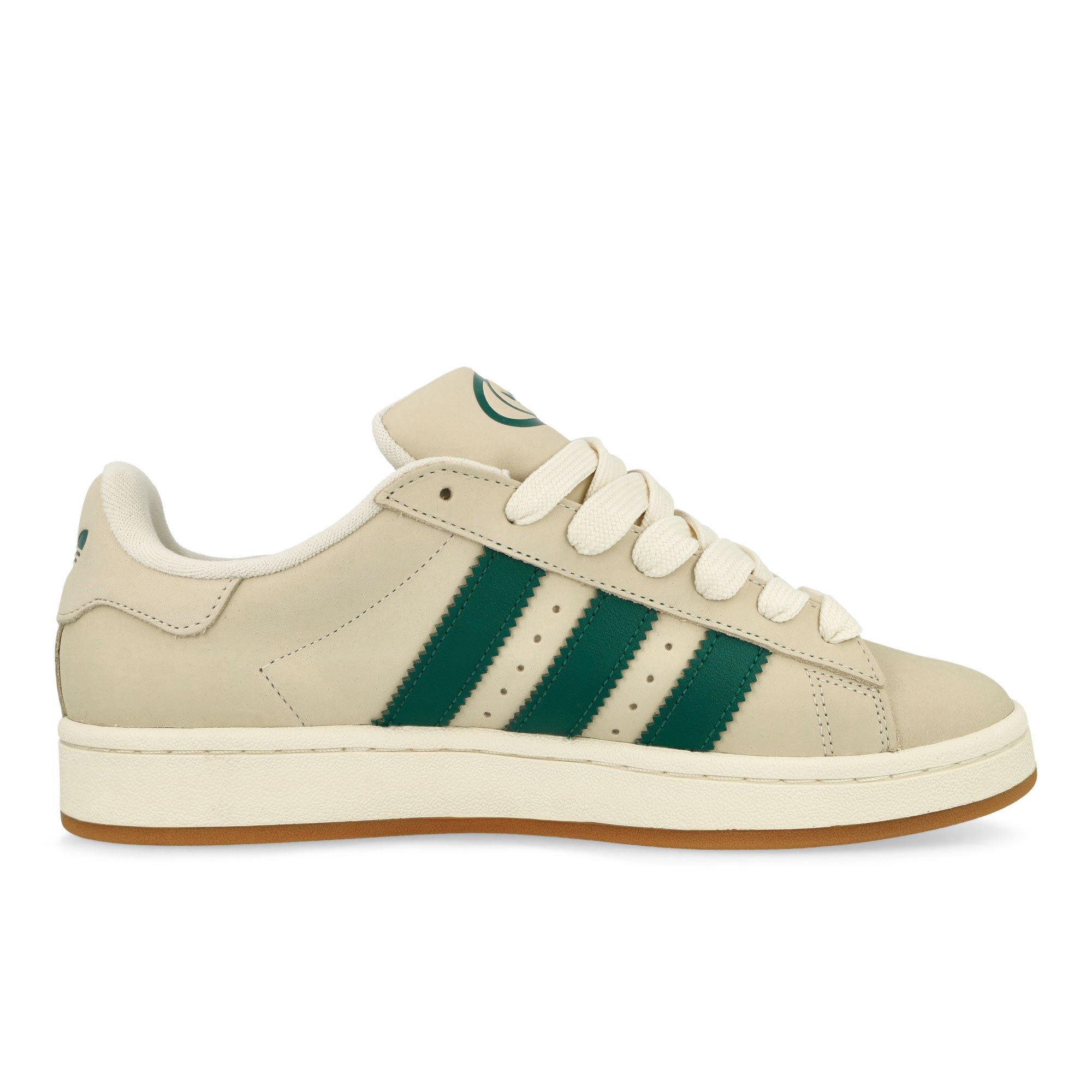 adidas Campus 00s Cream White / Collegiate Green / Off White Low Top Sneakers Silhouette | Overkill