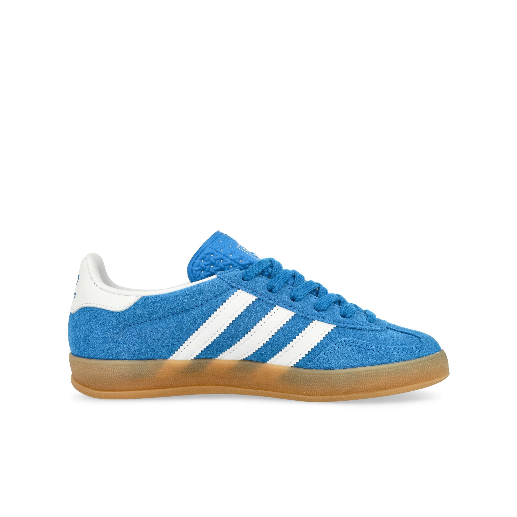 adidas Gazelle Indoor J Bluebird / Footwear White / Gum 2 Low Top Sneakers Silhouette | Overkill