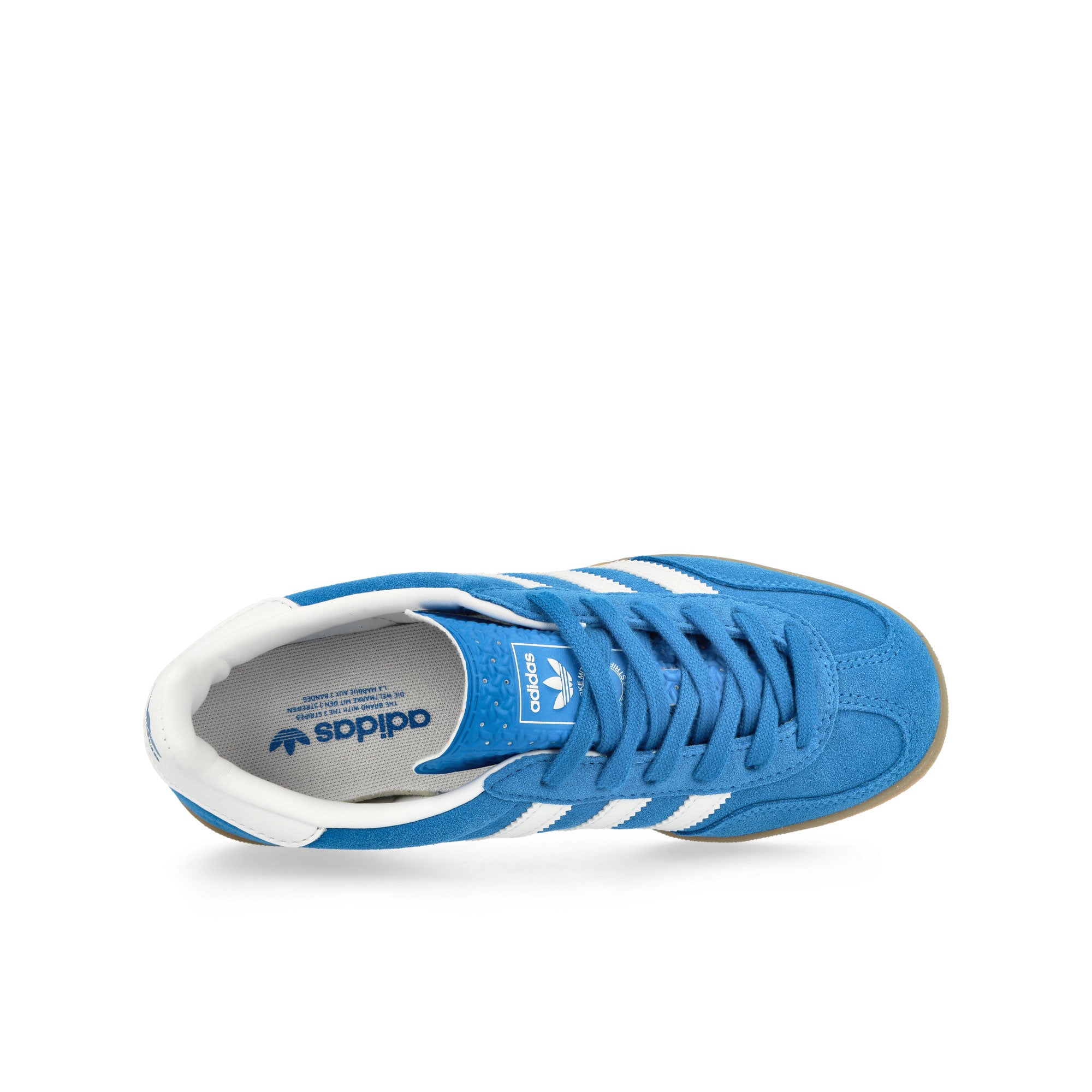 adidas Gazelle Indoor J Bluebird / Footwear White / Gum 2 Low Top Sneakers Detailfoto | Overkill