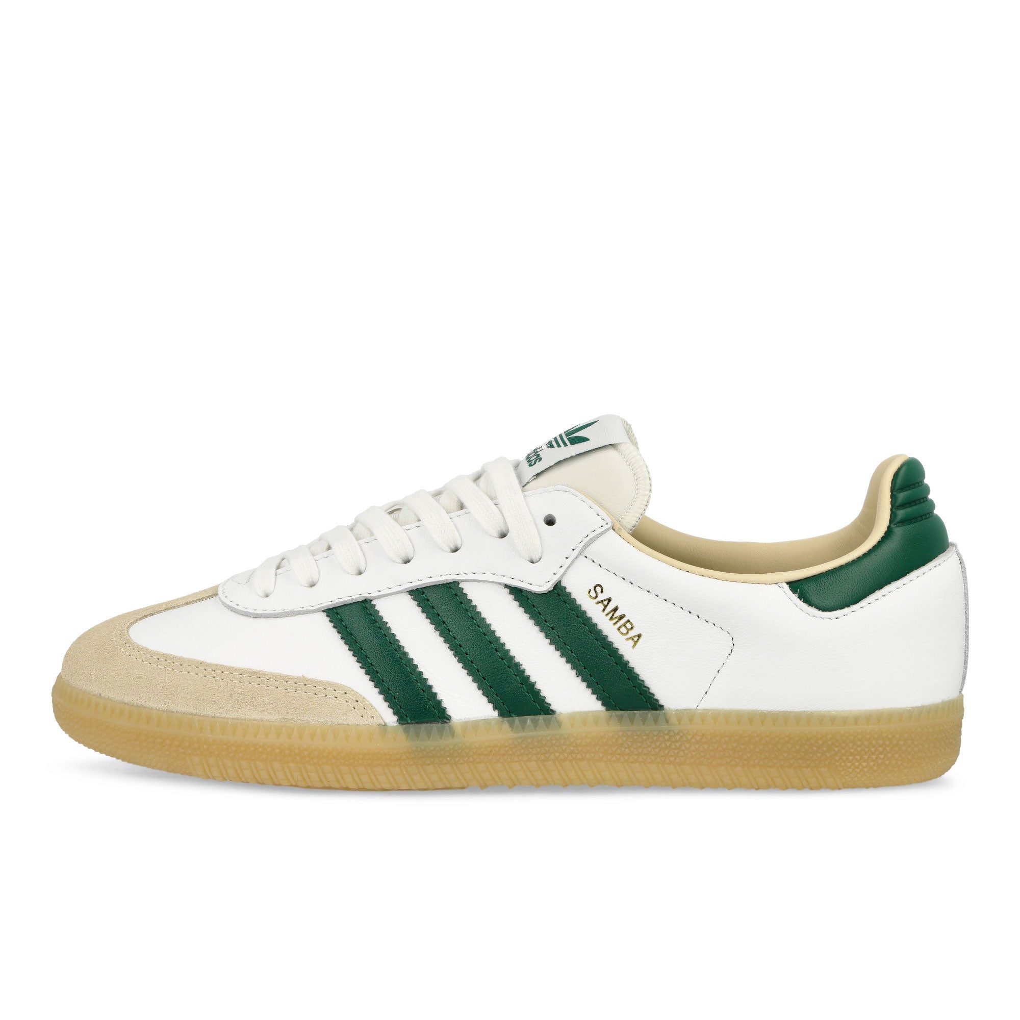 adidas Samba OG Footwear White / Collegiate Green / Gum 3 Low Top Sneakers JS3831 | Overkill