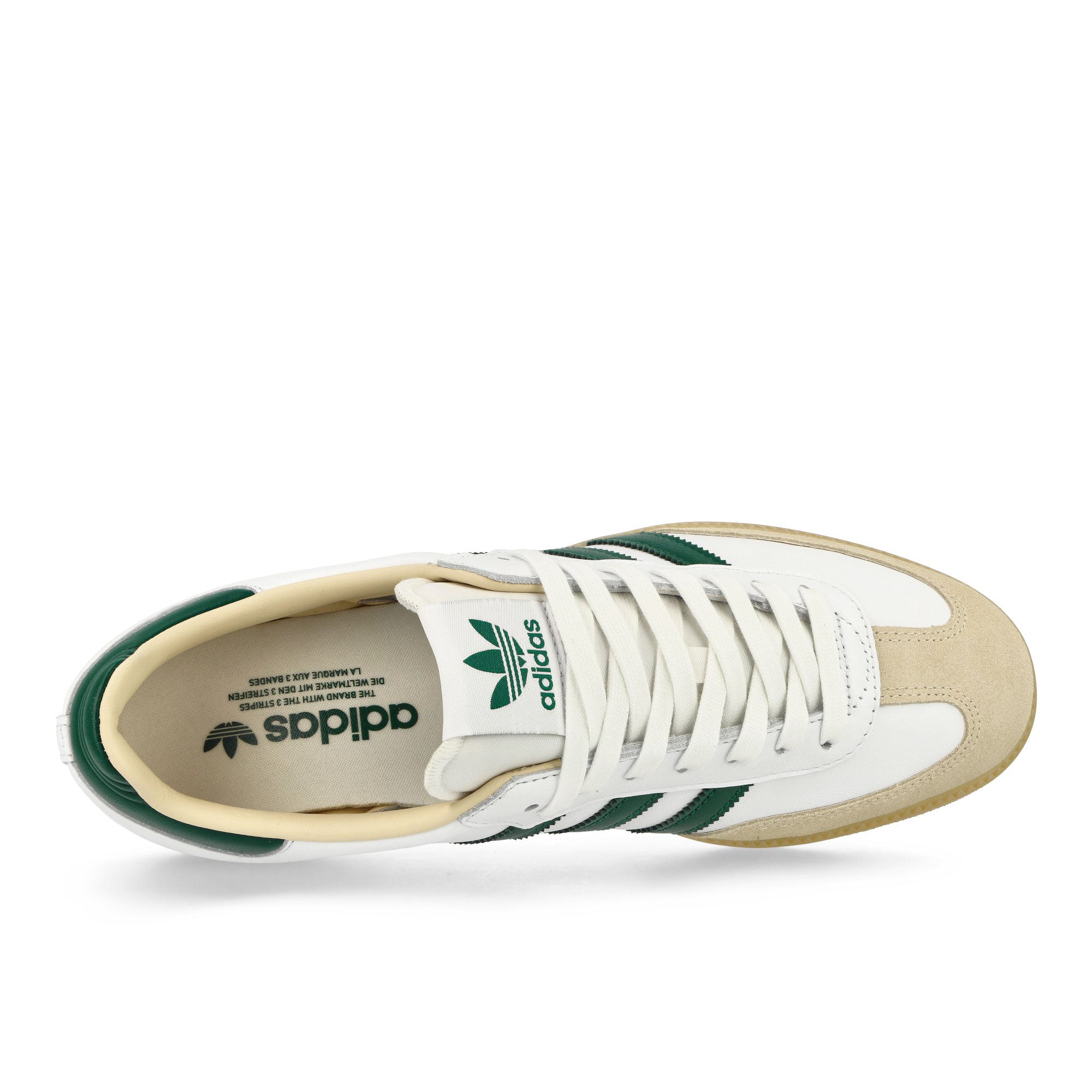 adidas Samba OG Footwear White / Collegiate Green / Gum 3 Low Top Sneakers Detailfoto | Overkill