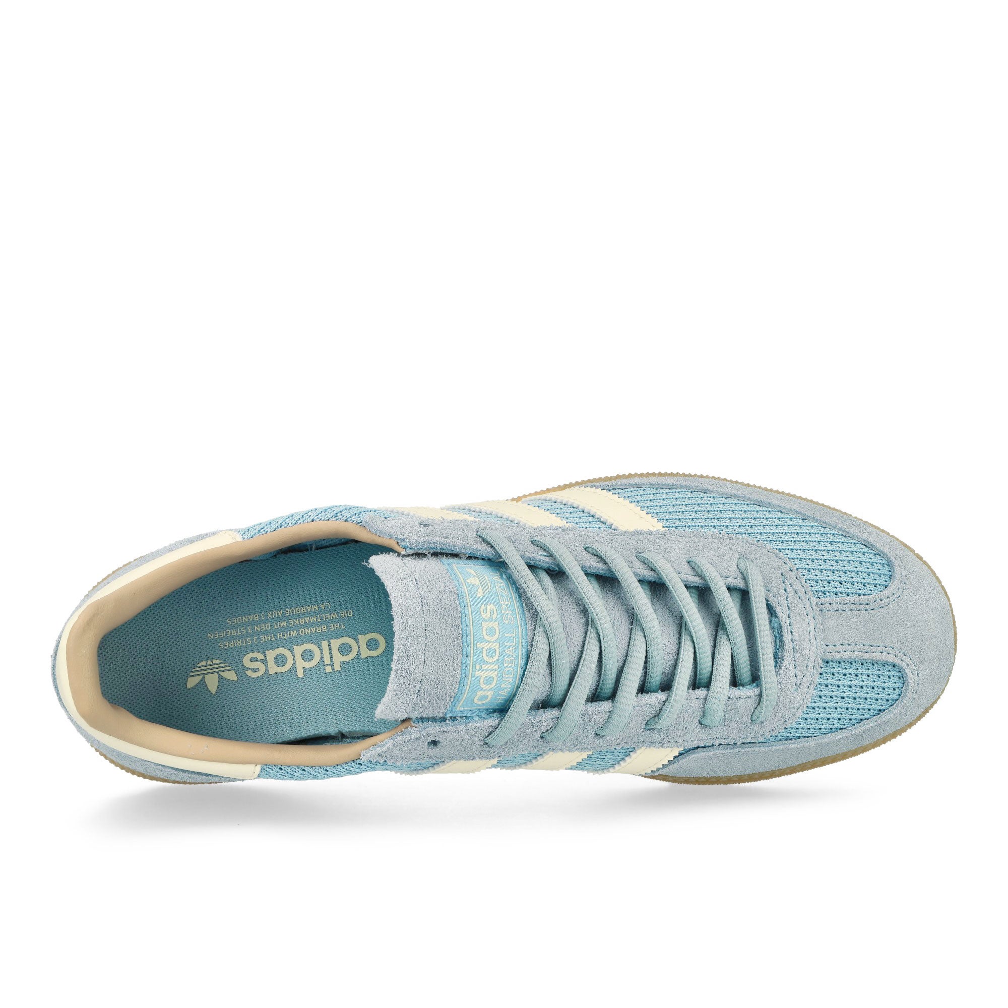 adidas Handball Spezial Clear Sky / Cream White / Warm Sandstone Low Top Sneaker JS3866 Detailfoto | Overkill