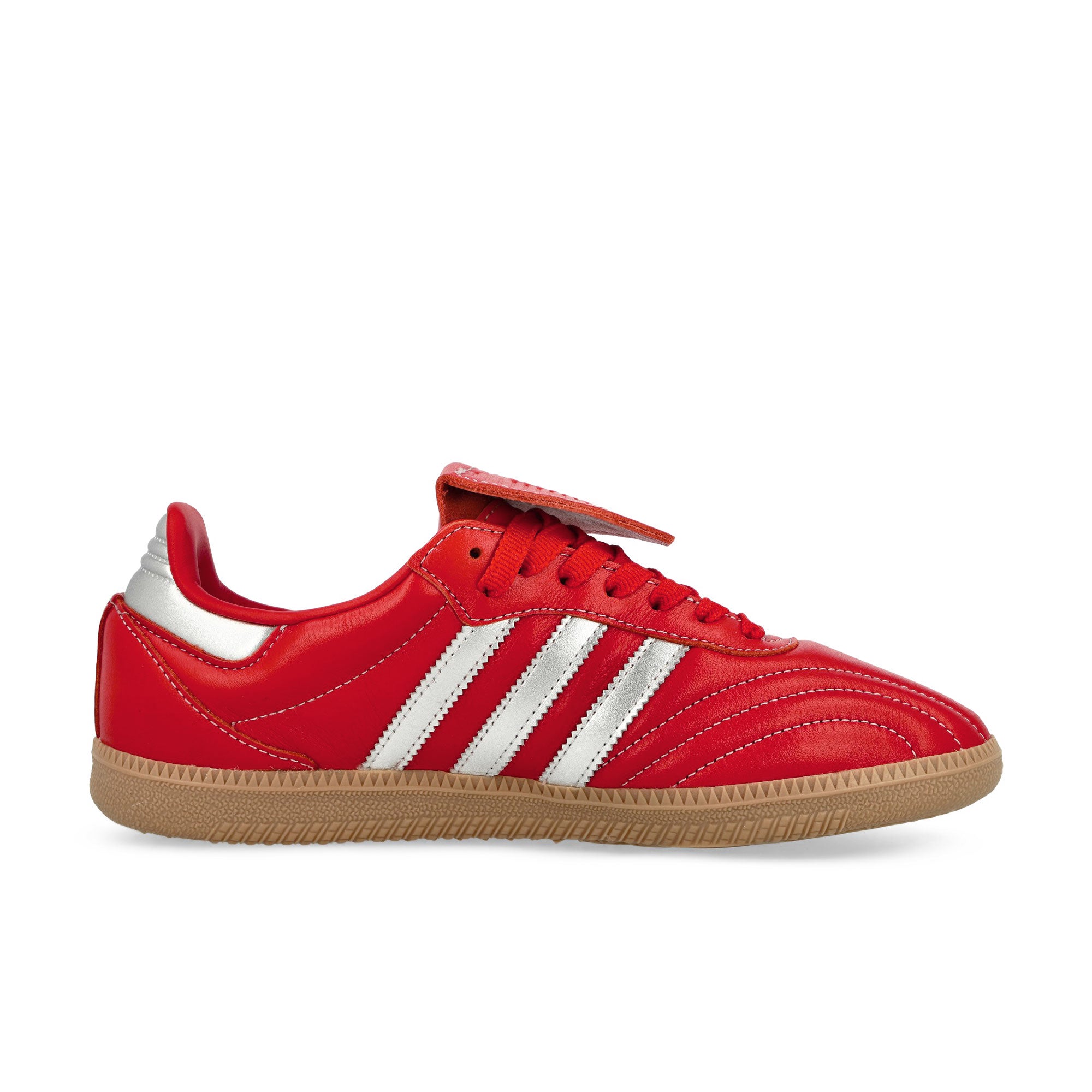 adidas Samba LT W Better Scarlet / Silver Metallic / Gum 4 Low Top Sneakers Silhouette | Overkill