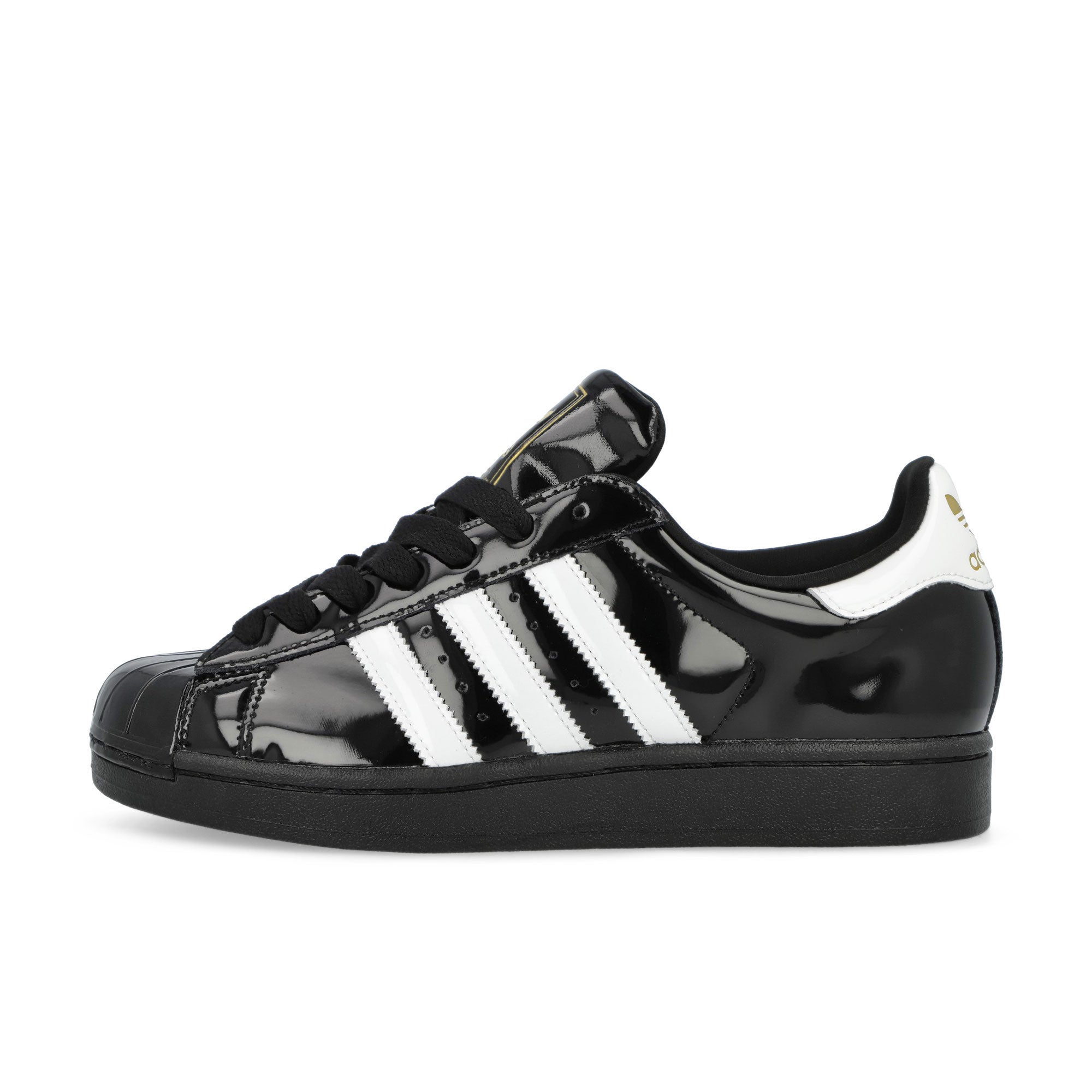 adidas Superstar ll W Core Black / Footwear White / Gold Metallic Low Top Sneakers JS4009 | Overkill