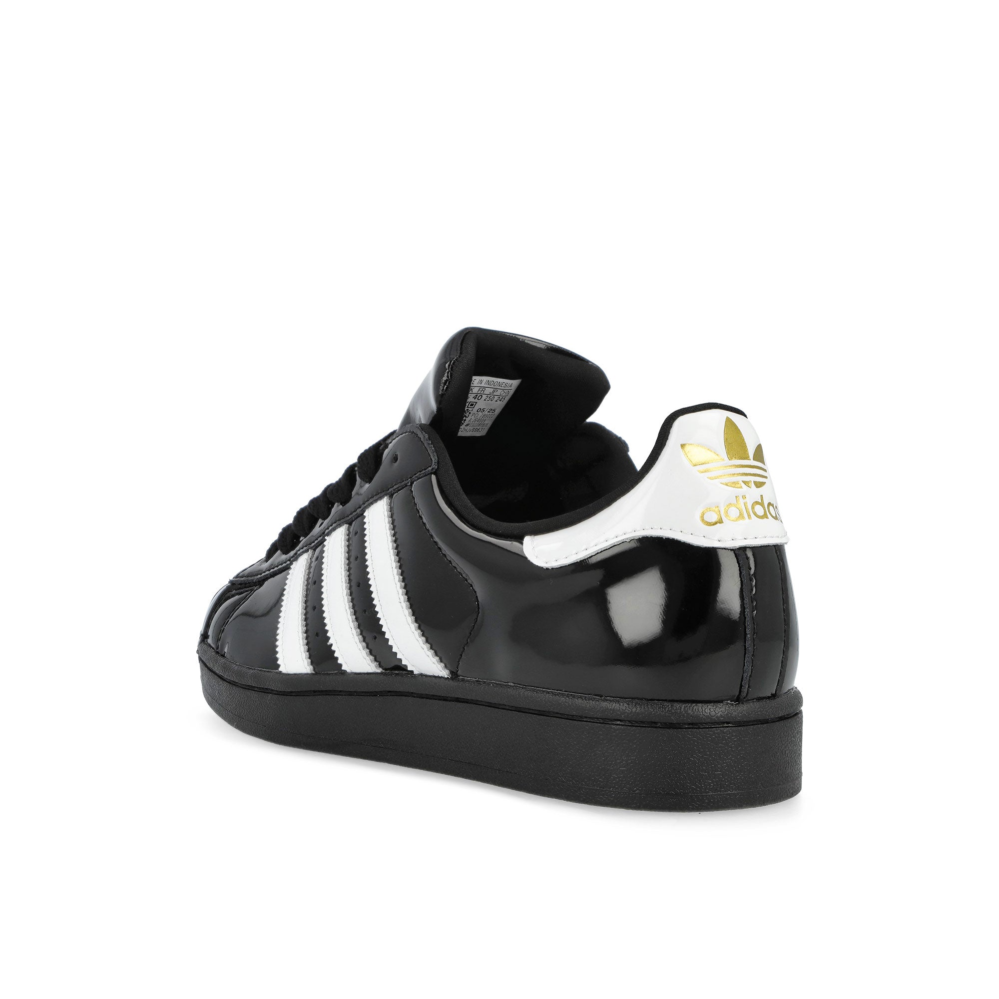 adidas Superstar ll W Core Black / Footwear White / Gold Metallic Low Top Sneakers JS4009 Material | Overkill
