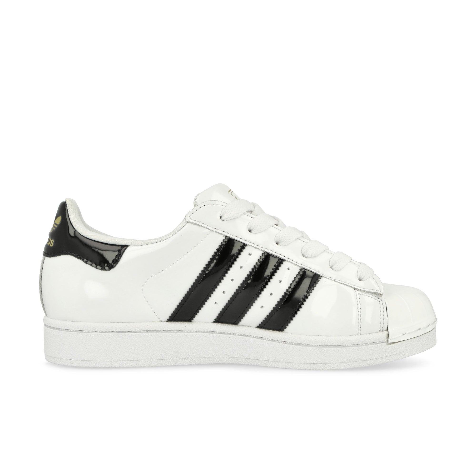 adidas Superstar ll W Footwear White / Core Black / Gold Metallic Low Top Sneakers JS4010 Silhouette | Overkill