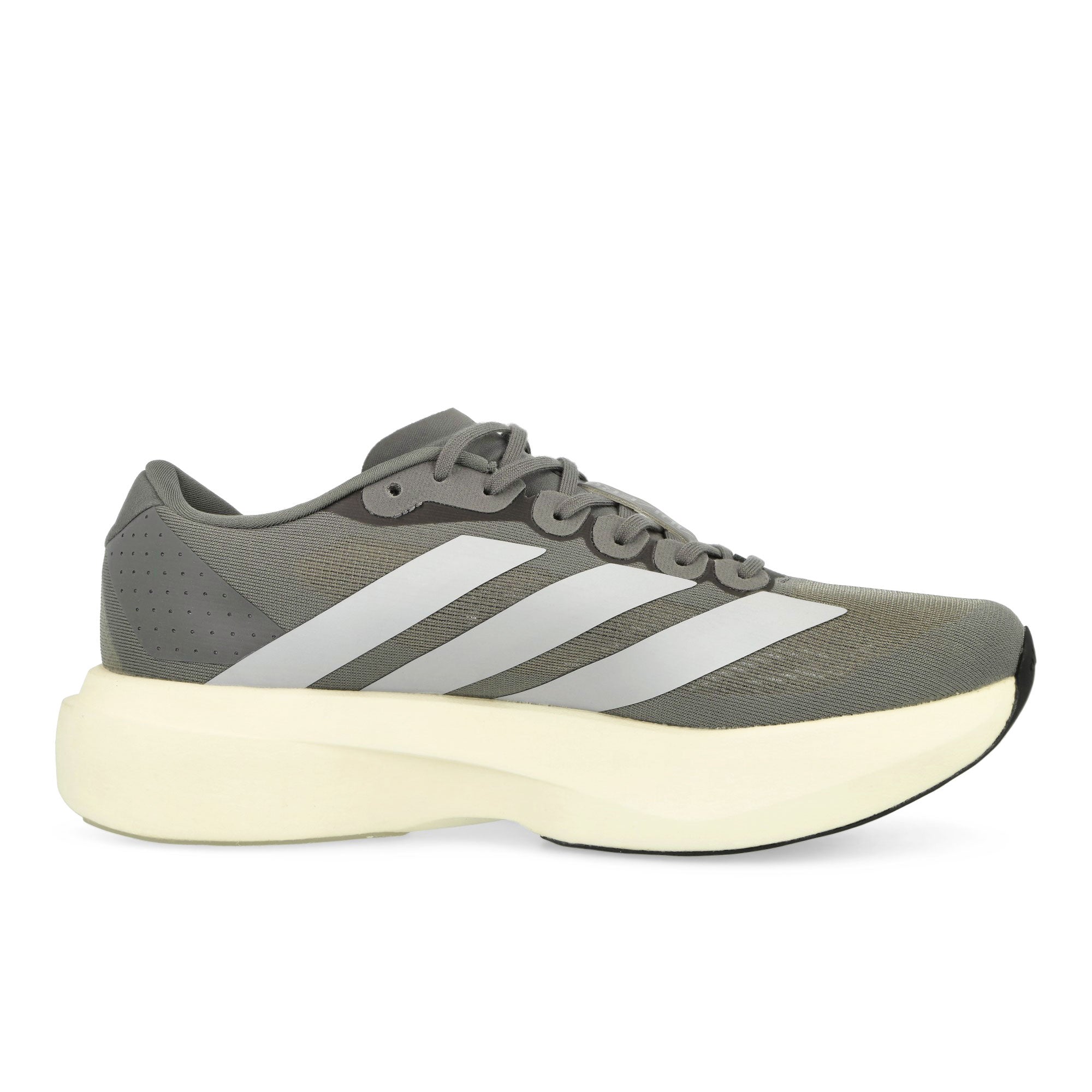 adidas adizero Evo SL M Grey Four / Halo Silver / Core Black Sneaker JS4489 Silhouette | Overkill