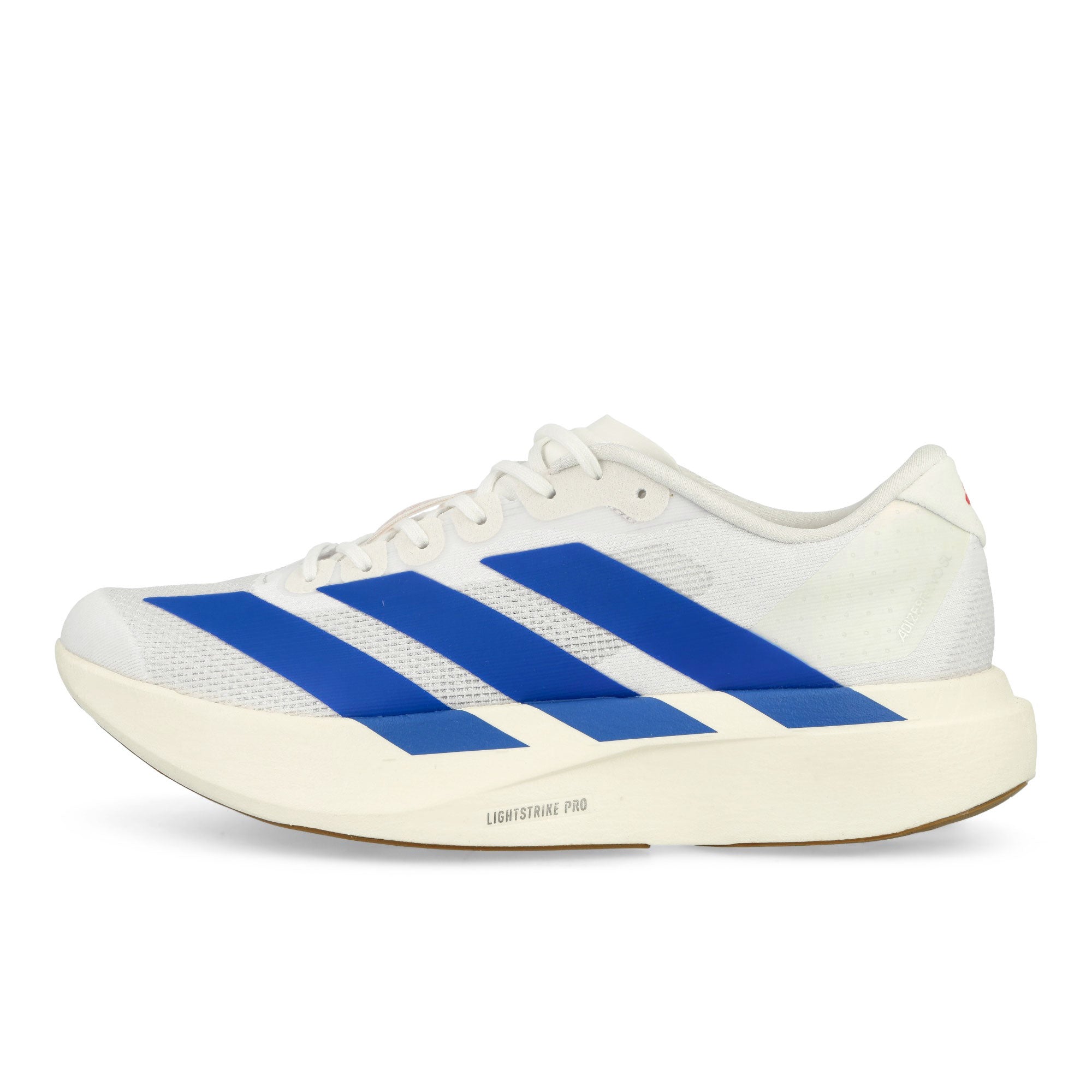 adidas adizero Evo SL M Footwear White / Team Royal Blue / Pure Ruby Low Top Sneakers JS4494 | Overkill