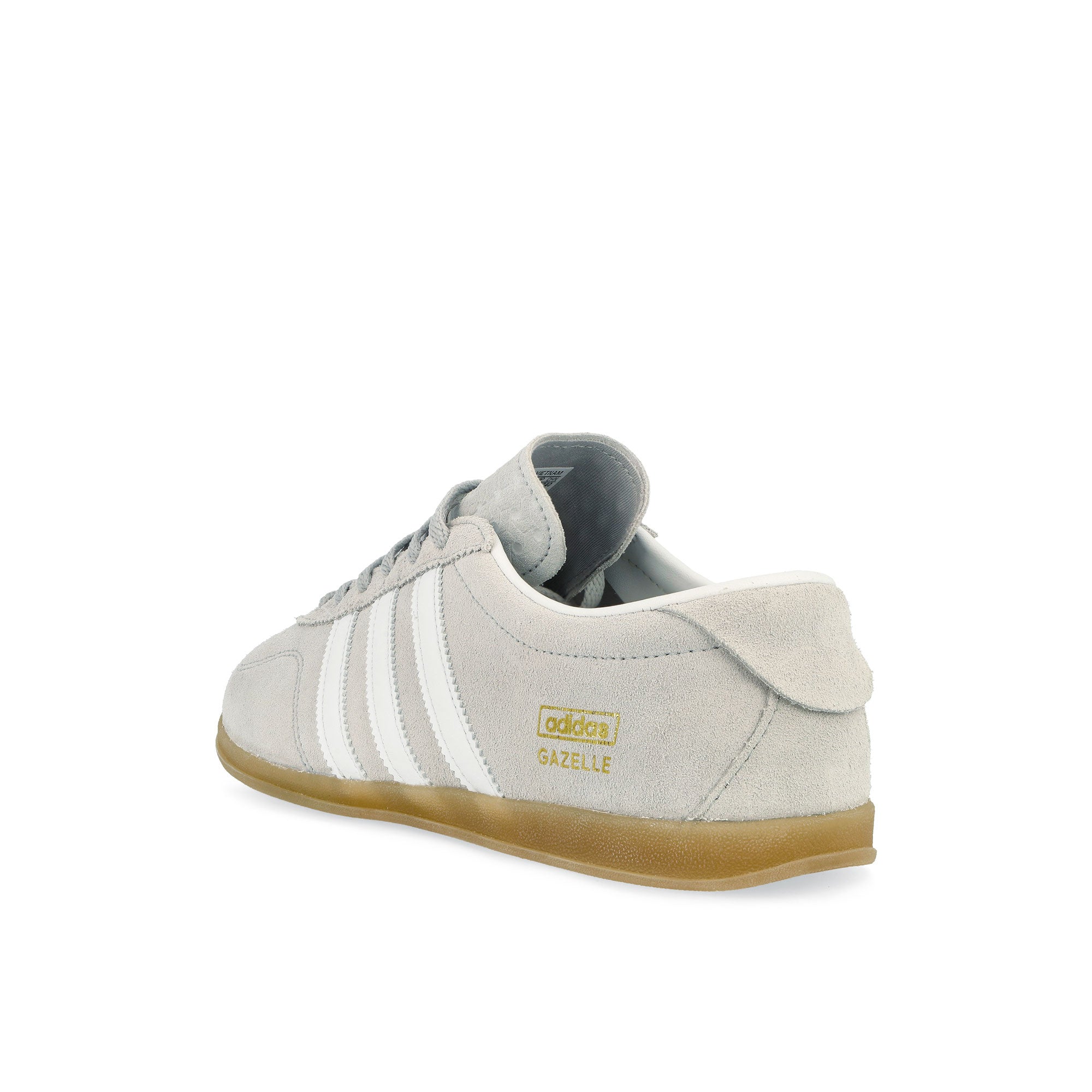 adidas Gazelle Lo Pro W Grey Two / Footwear White / Gum Three Low Top Sneakers JS4516 Material | Overkill