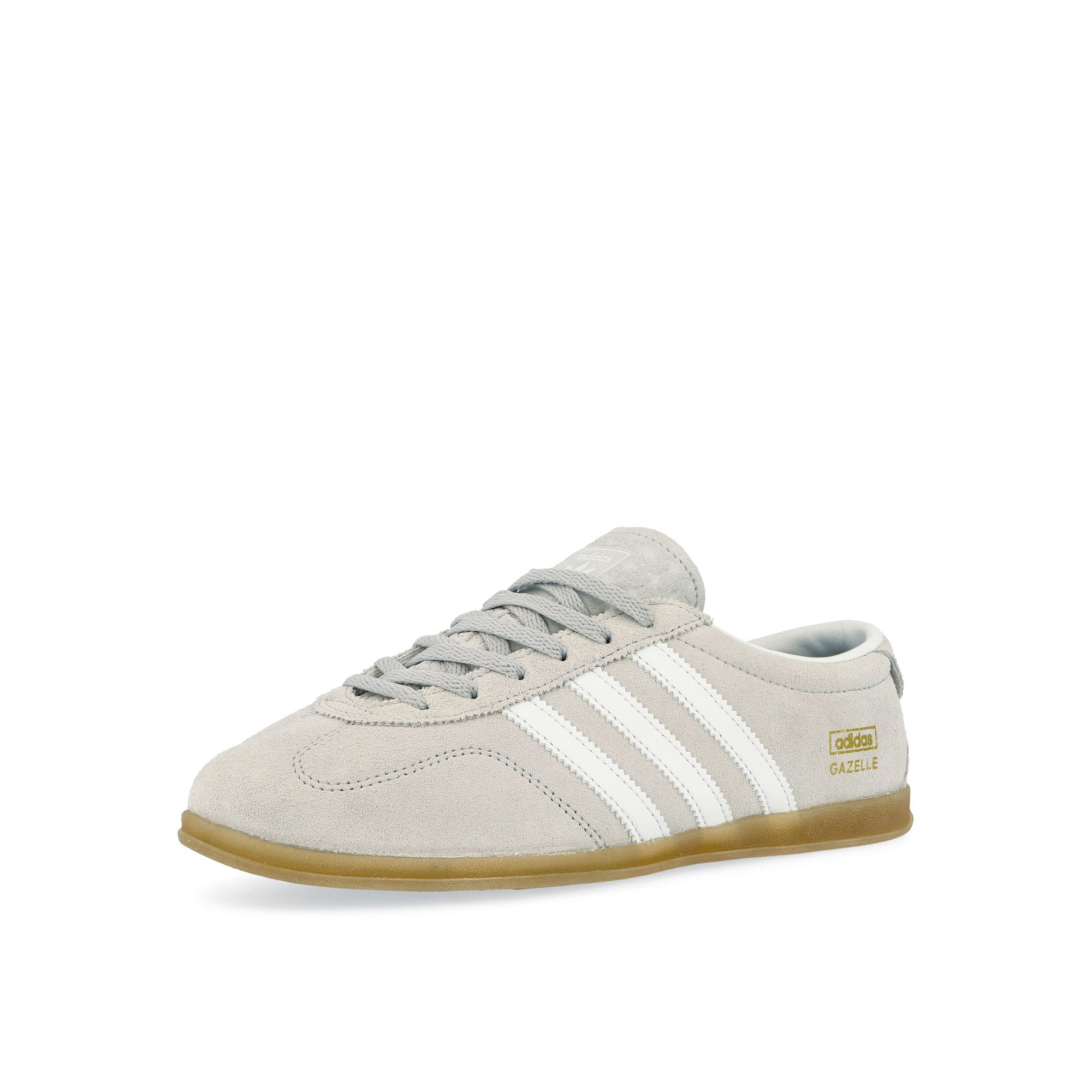 adidas Gazelle Lo Pro W Grey Two / Footwear White / Gum Three Low Top Sneakers JS4516 Close-up | Overkill