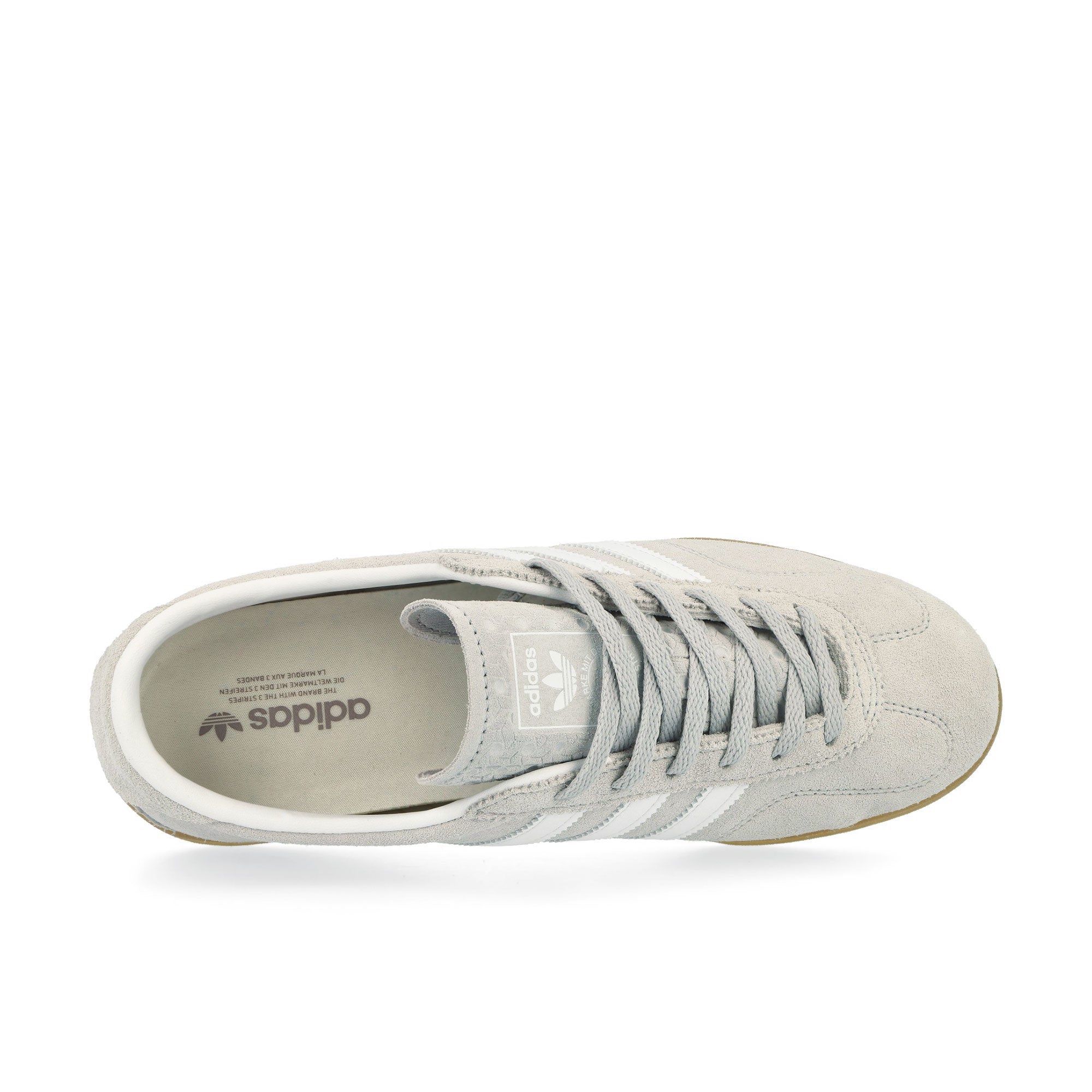 adidas Gazelle Lo Pro W Grey Two / Footwear White / Gum Three Low Top Sneakers JS4516 Detailfoto | Overkill