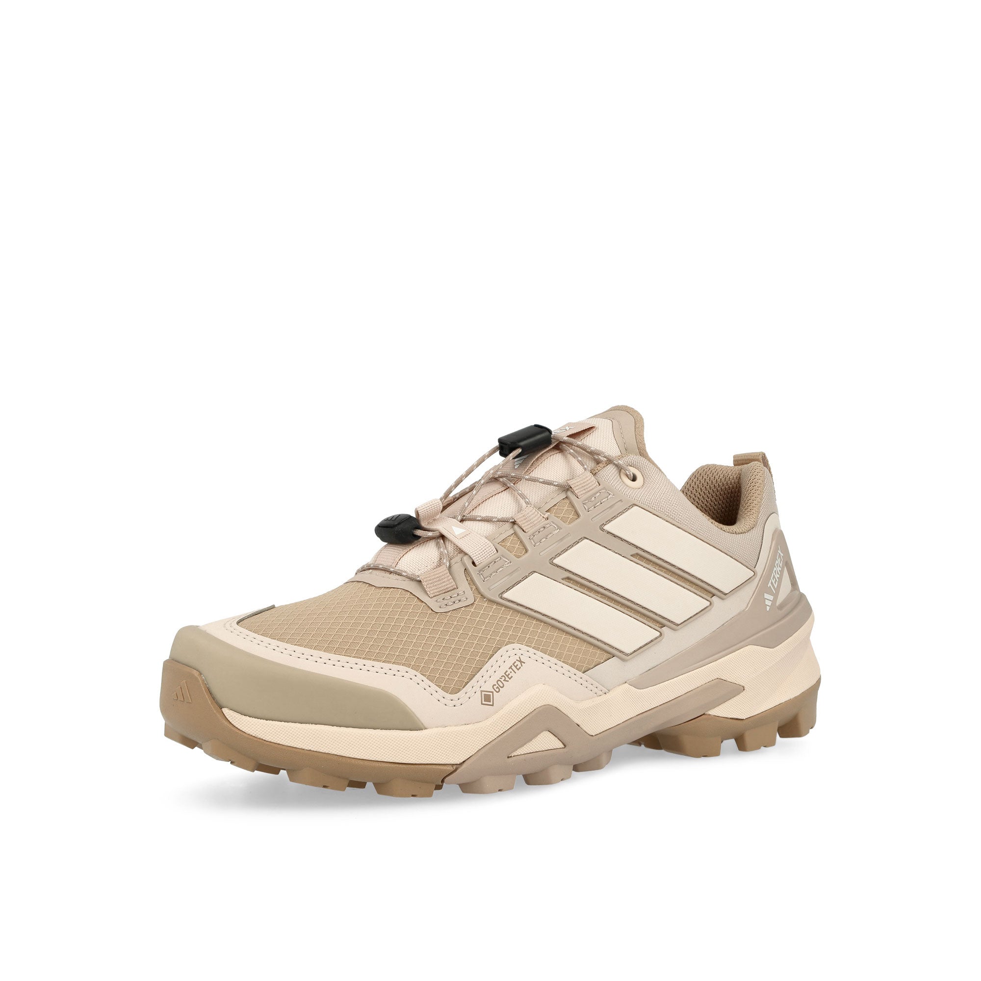 adidas Terrex Skychaser GTX W Warm Sandstone / Wonder Quartz / Putty Mauve Sneaker JS4611 Close-up | Overkill
