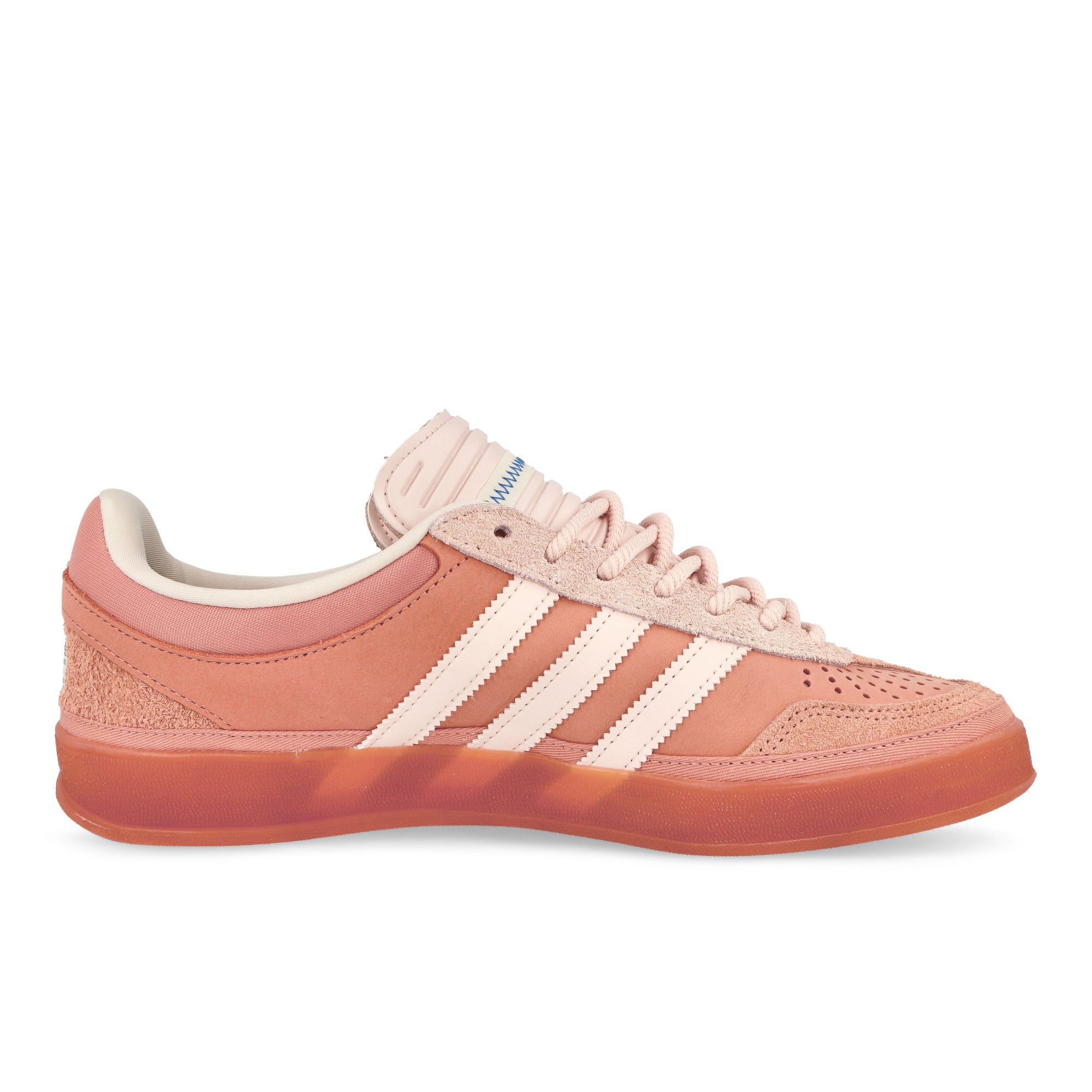 Bad Bunny x adidas Gazelle Indoor Cabo Rojo Wonder Clay / Wonder Quartz / Ash Pink Low Top Sneakers JS5052 Silhouette | Overkill