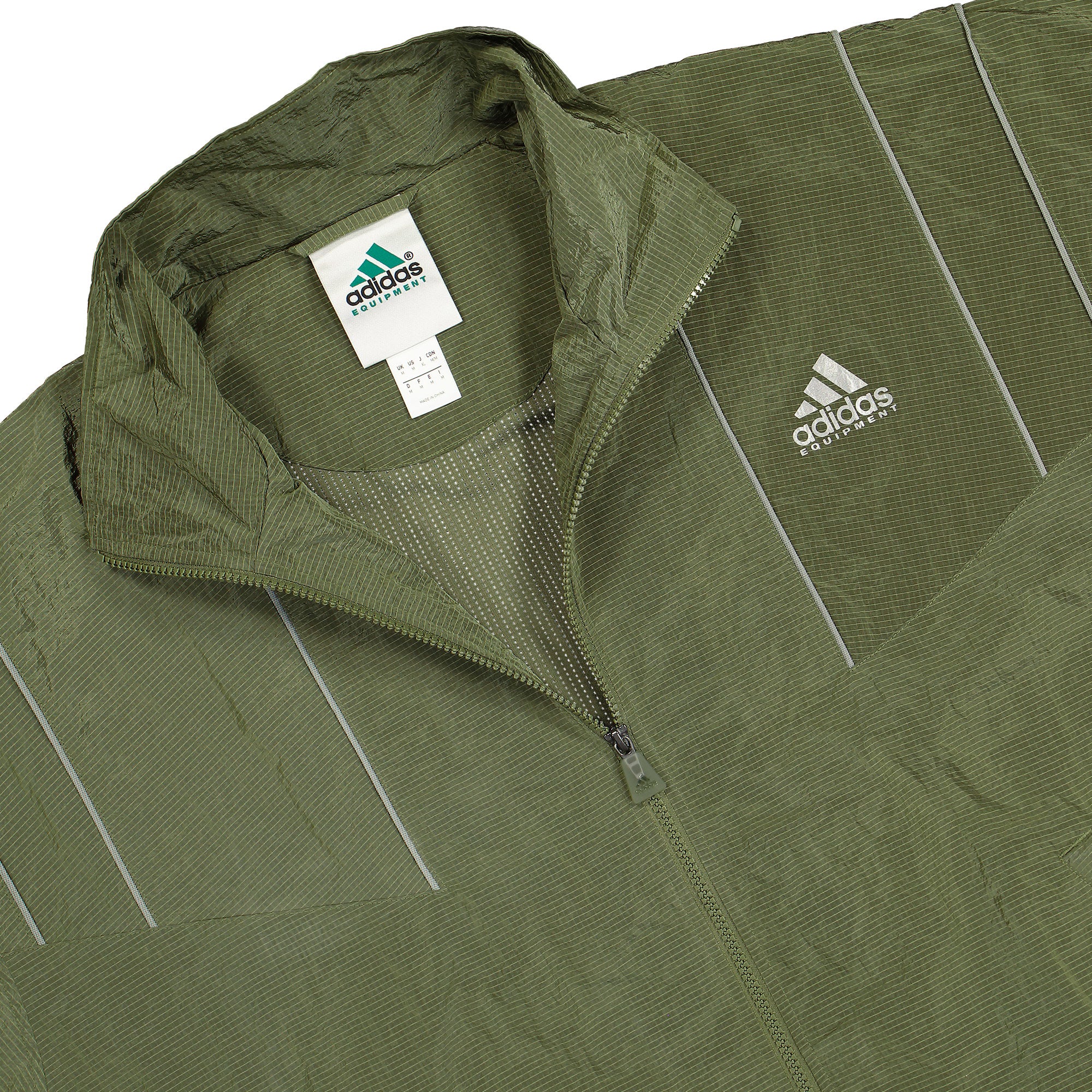 adidas Equipment Football Track Top Focus Olive Track Jackets Detailfoto | Overkill