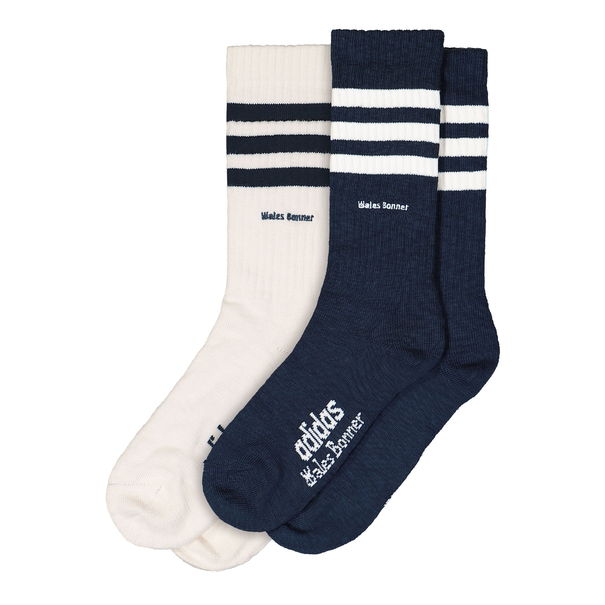 Wales Bonner x adidas 3S 2 Pack Socks JV8684 | OVERKILL