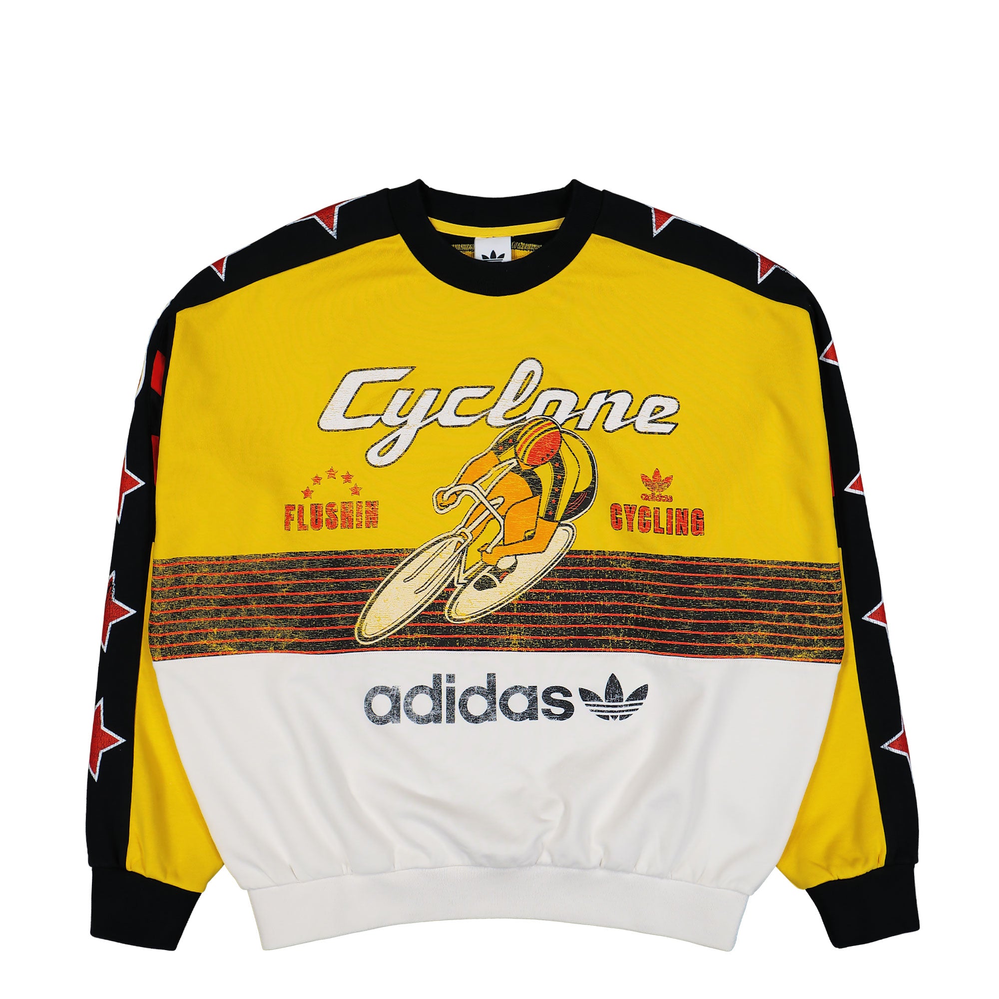 adidas Cycling Crew EQT Yellow / Cloud White / Black JW0147 | Overkill