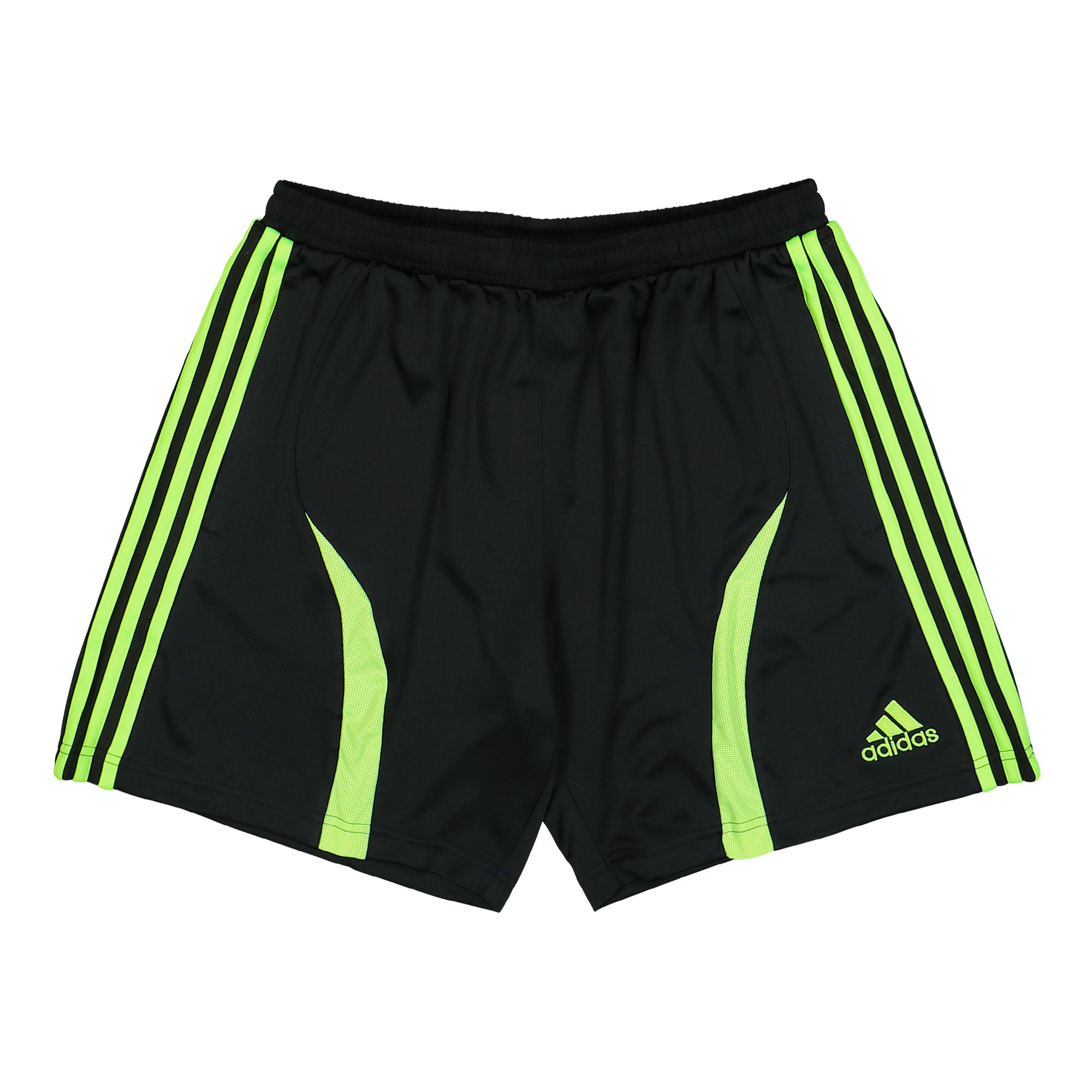 adidas Teamgeist Shorts Black / Signal Green Shorts JW1350 | Overkill