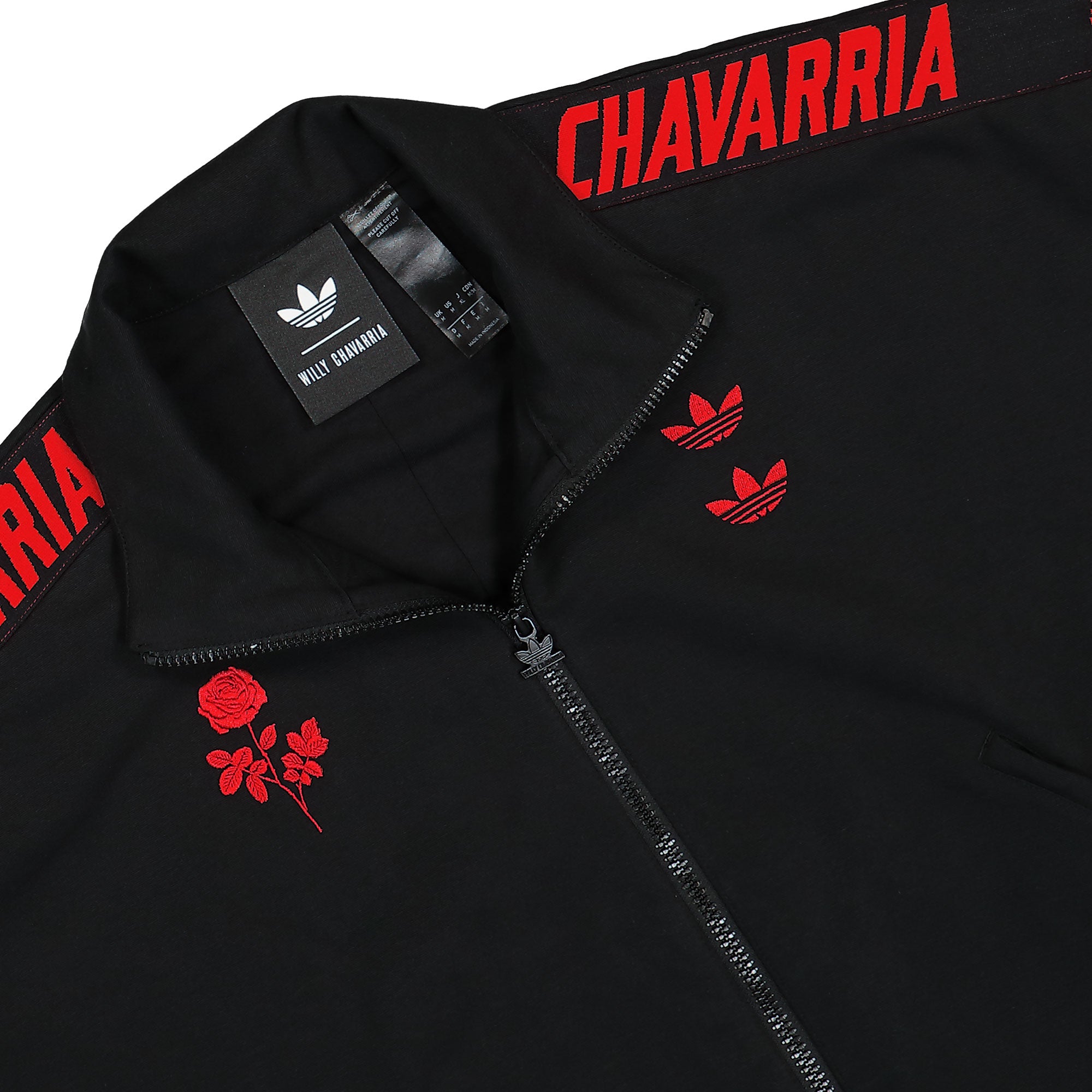 adidas Knit Track Top Black Track Jackets Close-up | Overkill