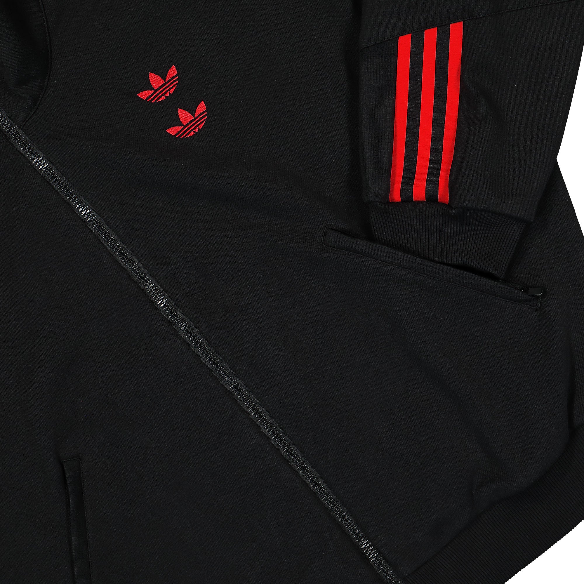 adidas Knit Track Top Black Track Jackets Detailfoto | Overkill