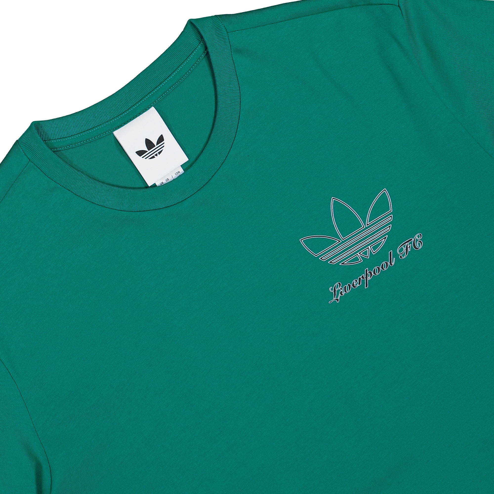 adidas Liverpool FC Icon Graphic Tee Sea Green T-Shirts JW4137 Detailfoto | Overkill