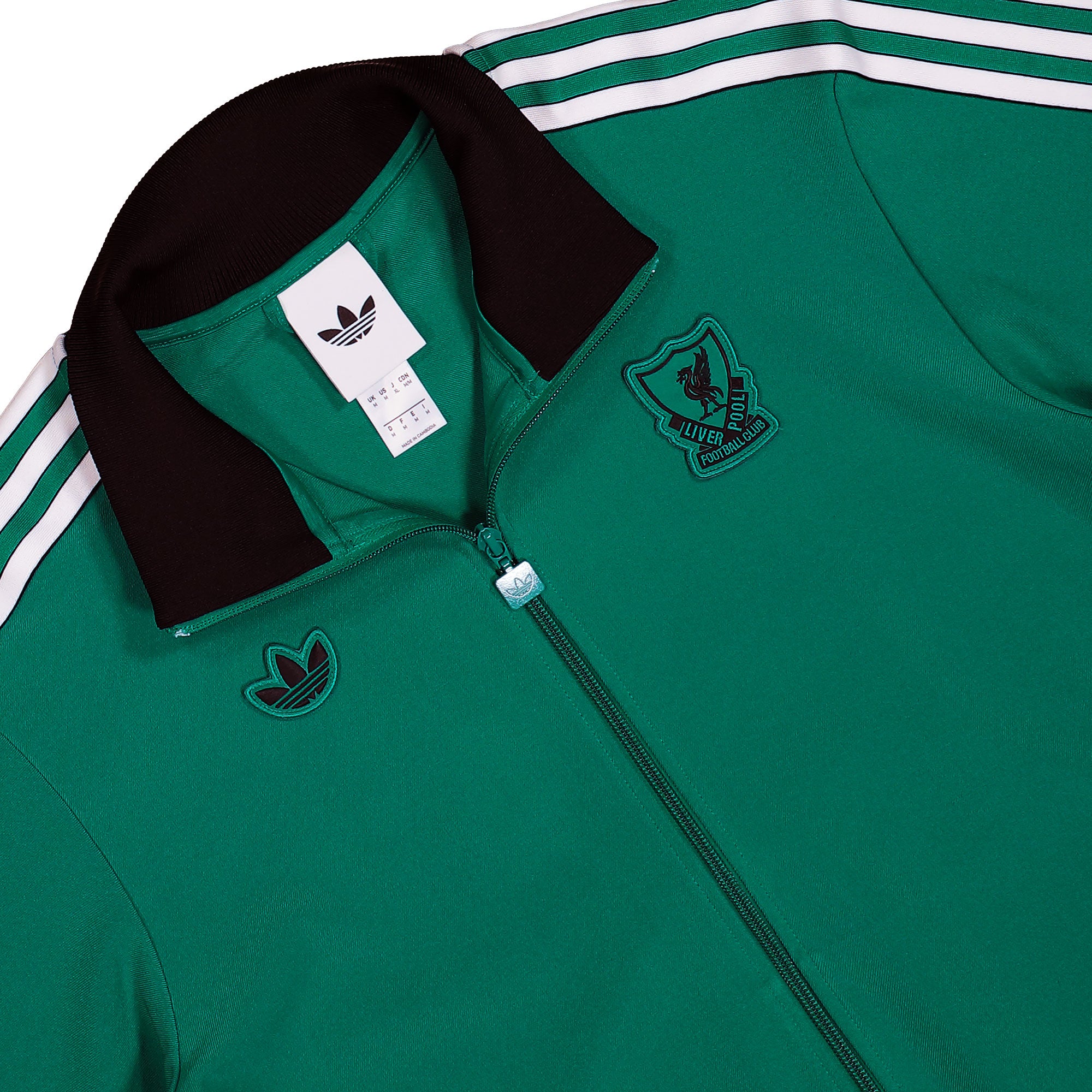 adidas Liverpool FC Icon Track Top Sea Green Track Jackets JW5464 Detailfoto | Overkill