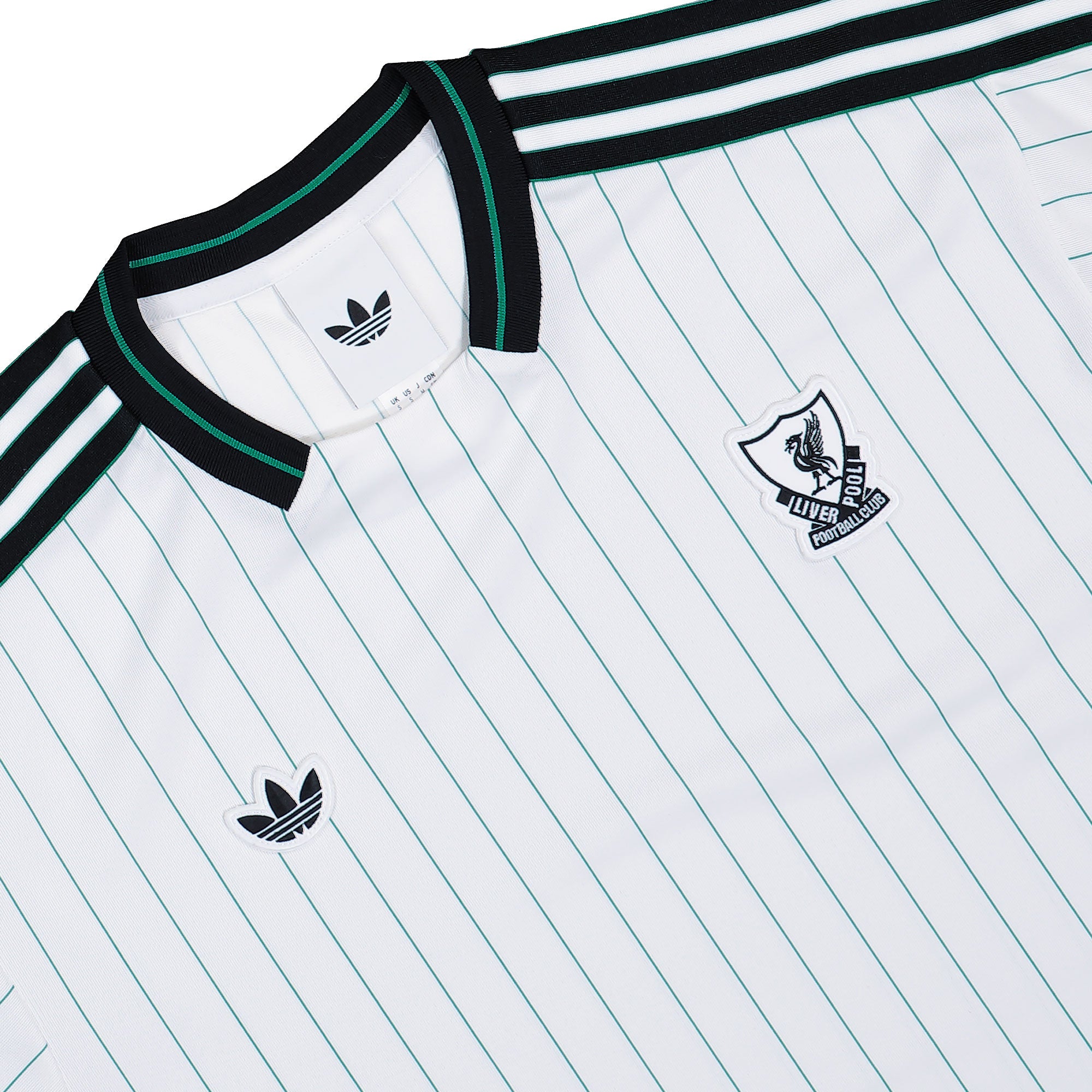 adidas Liverpool FC Icon Jersey White / Sea Green T-Shirts JW5466 Detailfoto | Overkill