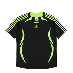 adidas Teamgeist Tee Black / Signal Green T-Shirts JW5872 | Overkill