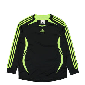 adidas Teamgeist Longsleeve Black / Signal Green Longsleeves JW5908 | Overkill