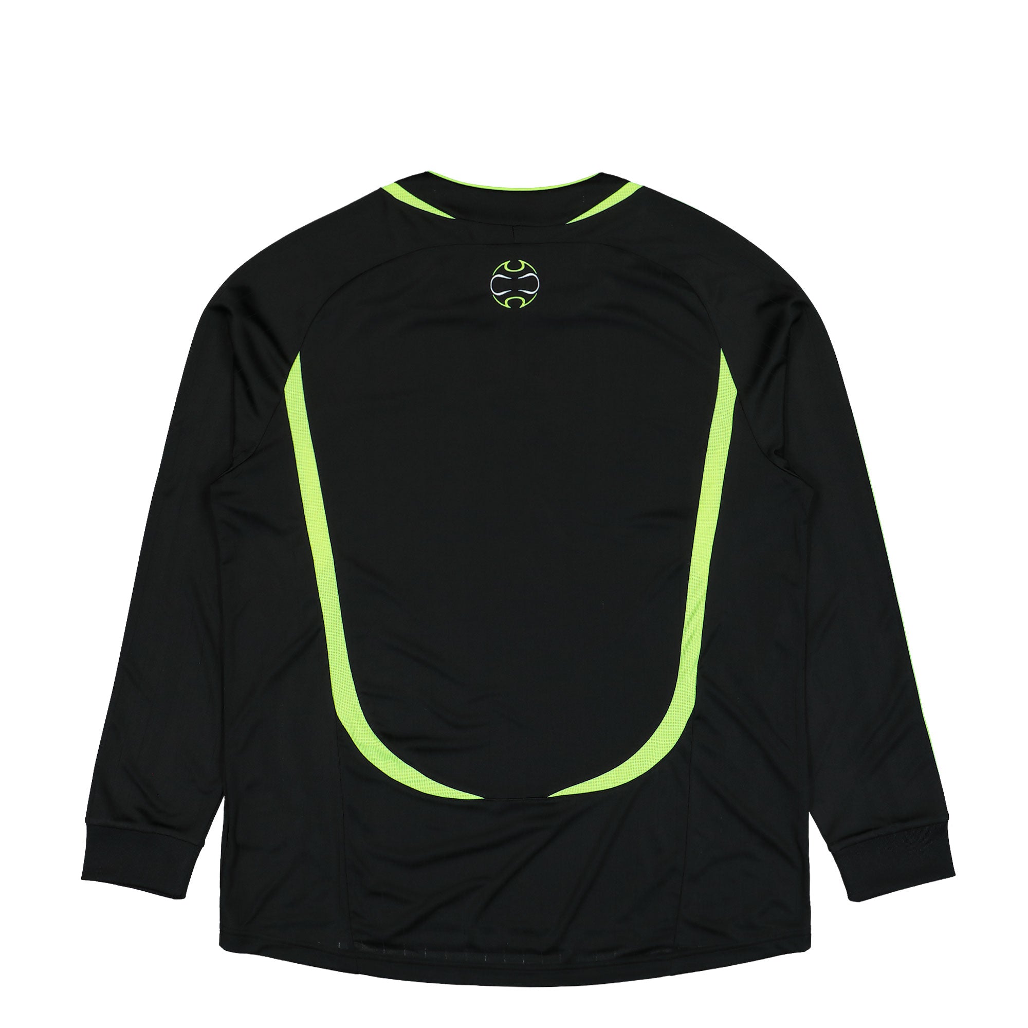 adidas Teamgeist Longsleeve Black / Signal Green Longsleeves Material | Overkill