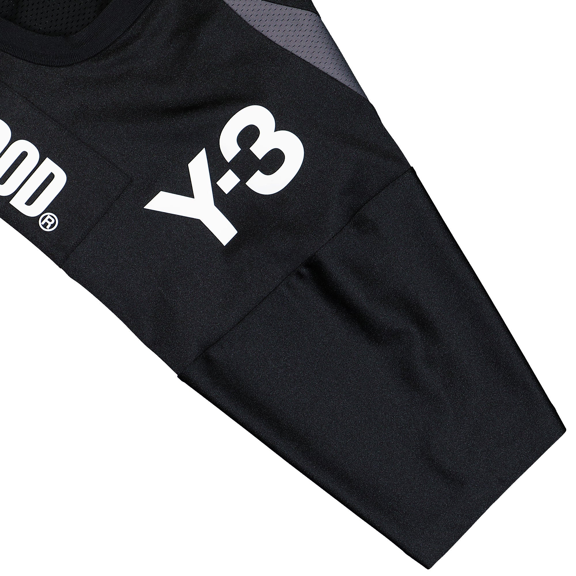 Neighborhood x Y-3 Football Jersey Black T-Shirts JW6997 Detail View 1 | Overkill