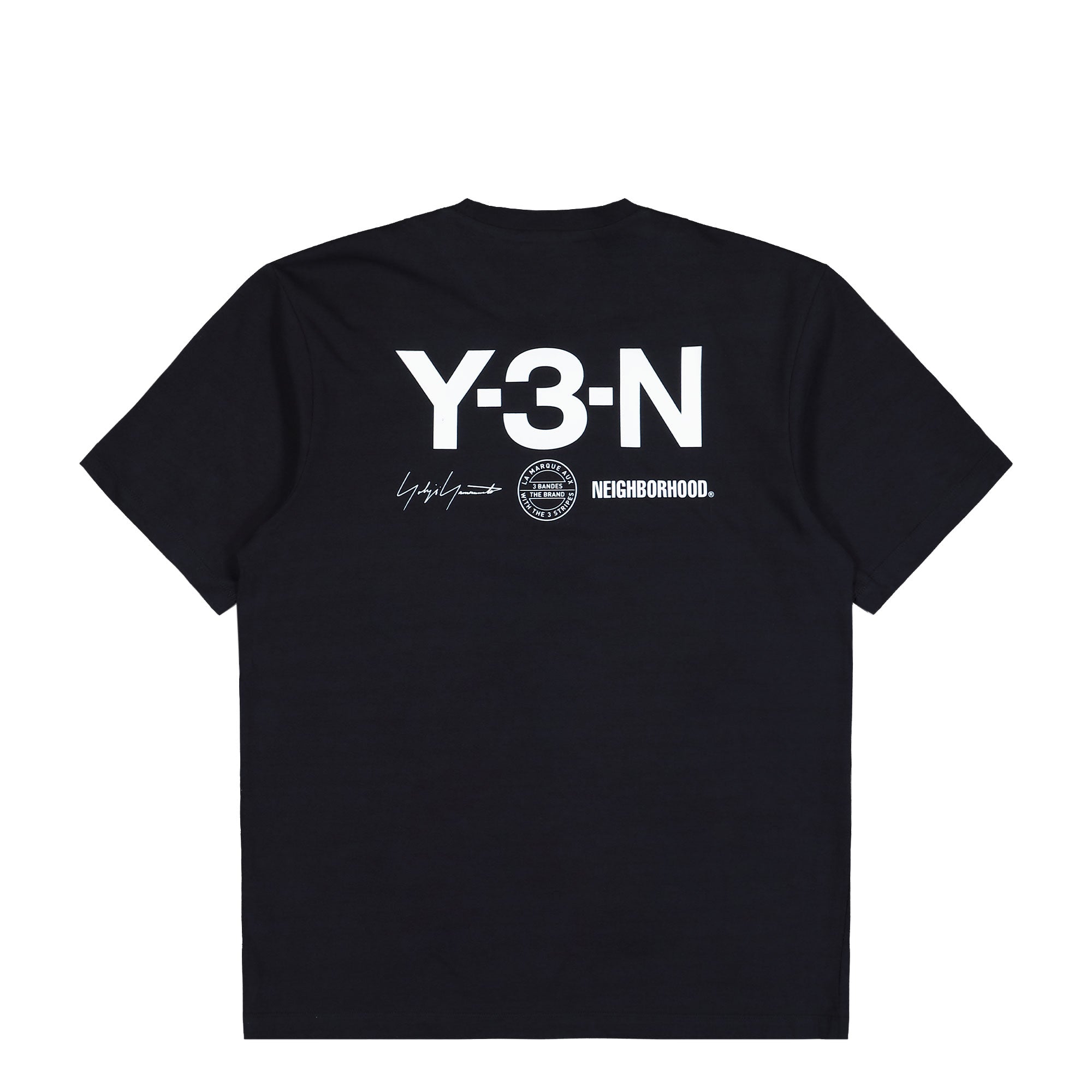 Neighborhood x Y-3 GFX Tee Black T-Shirts JW6998 Close-up | Overkill