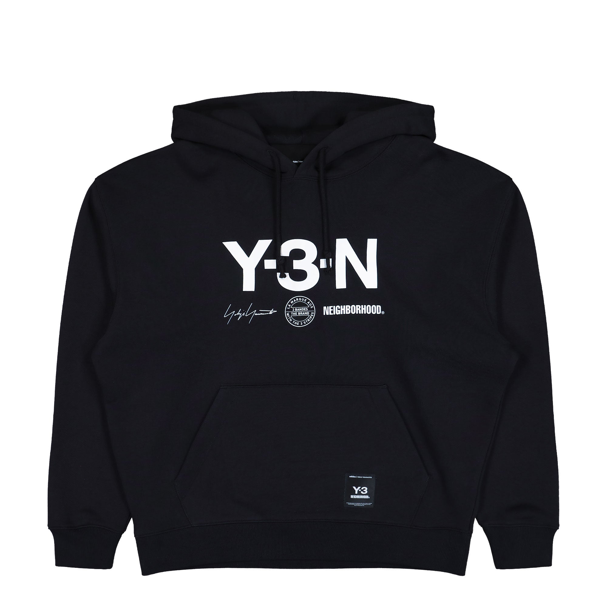 Neighborhood x Y-3 GFX Hoodie Black Hoodies JW7004 | Overkill