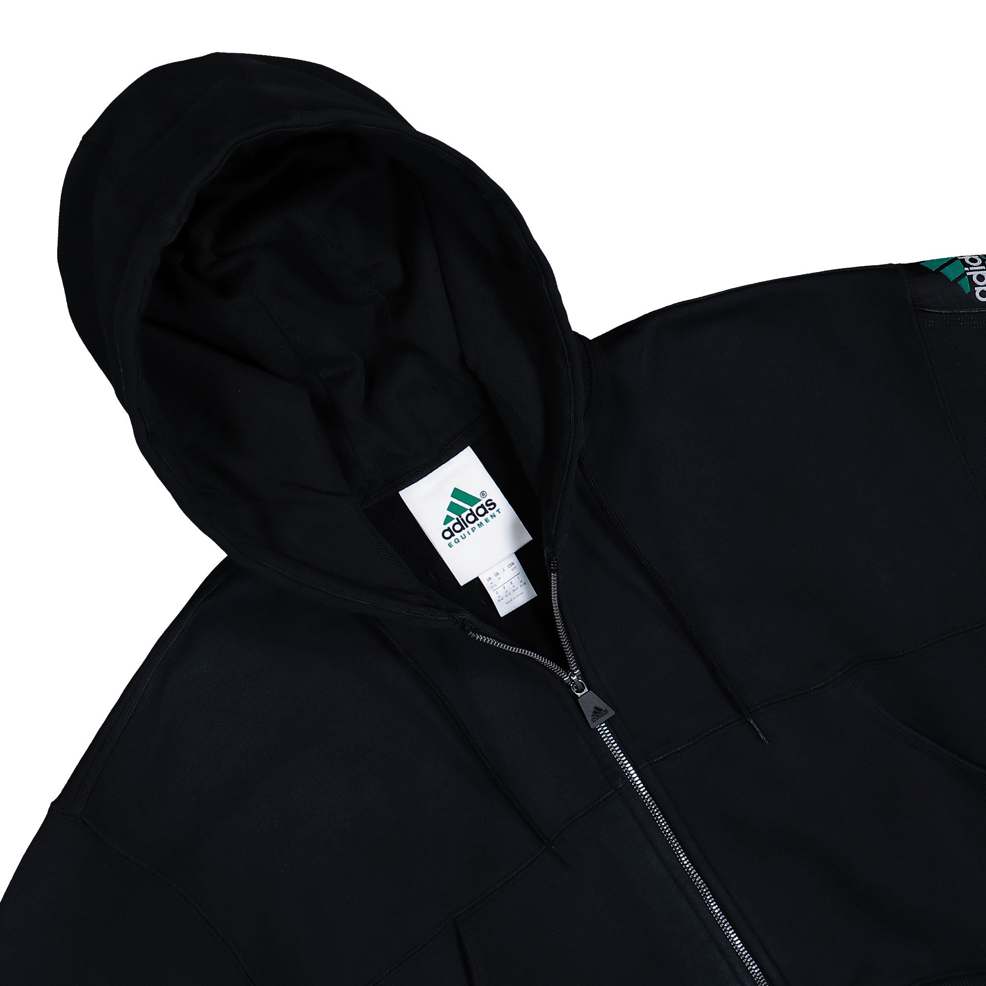 adidas Equipment Cropped Hoodie Black Hoodie JW7348 Detailfoto | Overkill