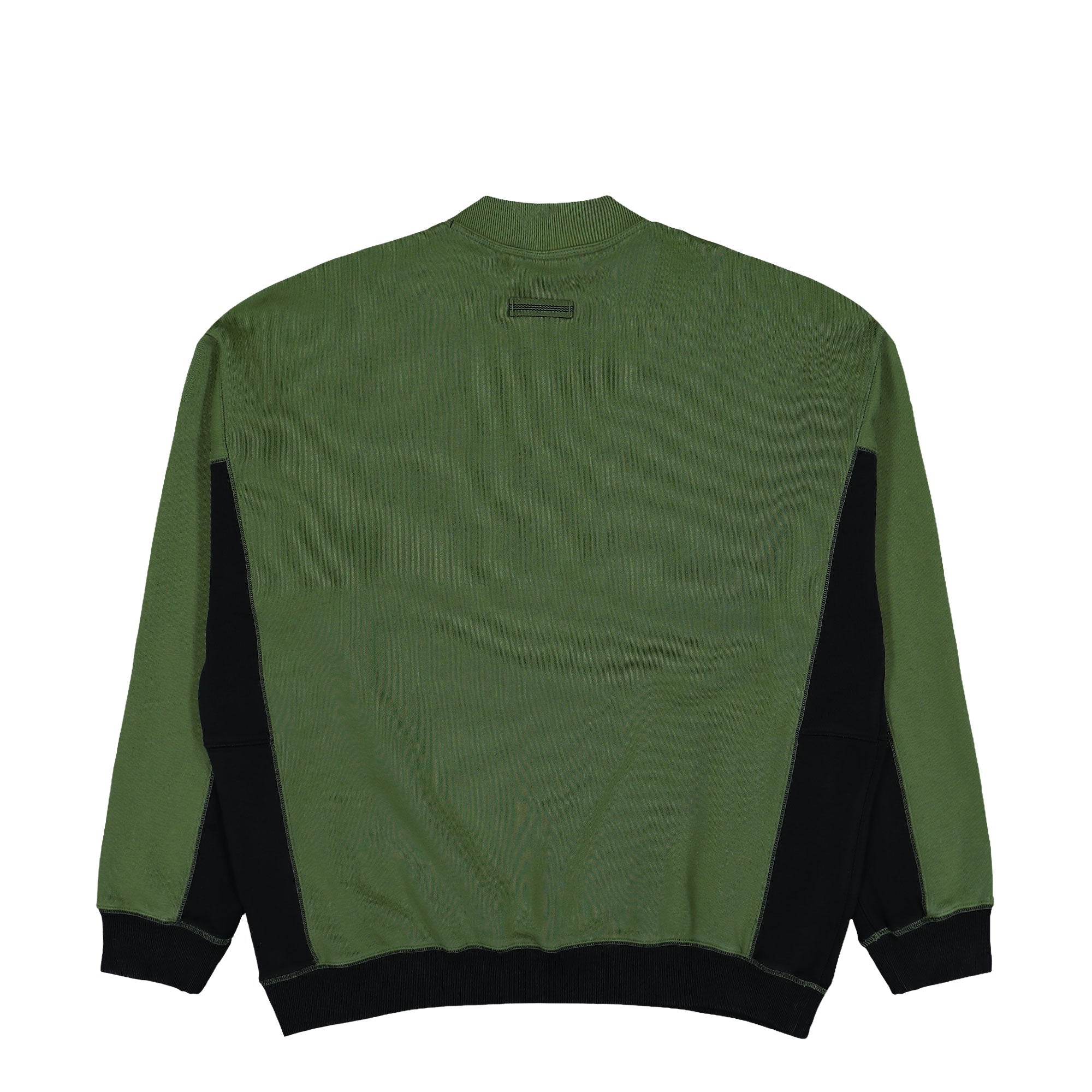 adidas Equipment Half Zip Sweater Focus Olive / Black Sweatshirts JX1464 Close-up | Overkill
