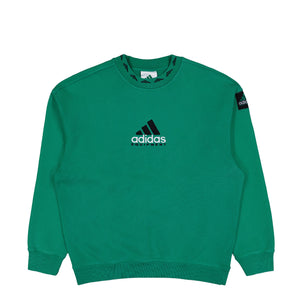adidas Equipment Washed Crew Equipment Green Sweatshirts JX1570 | Overkill