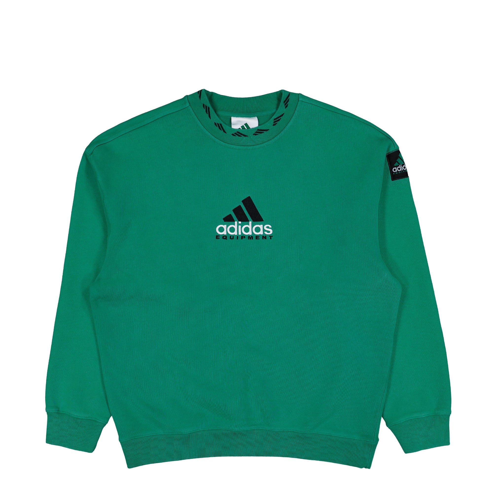 adidas Equipment Washed Crew Equipment Green Sweatshirts JX1570 | Overkill