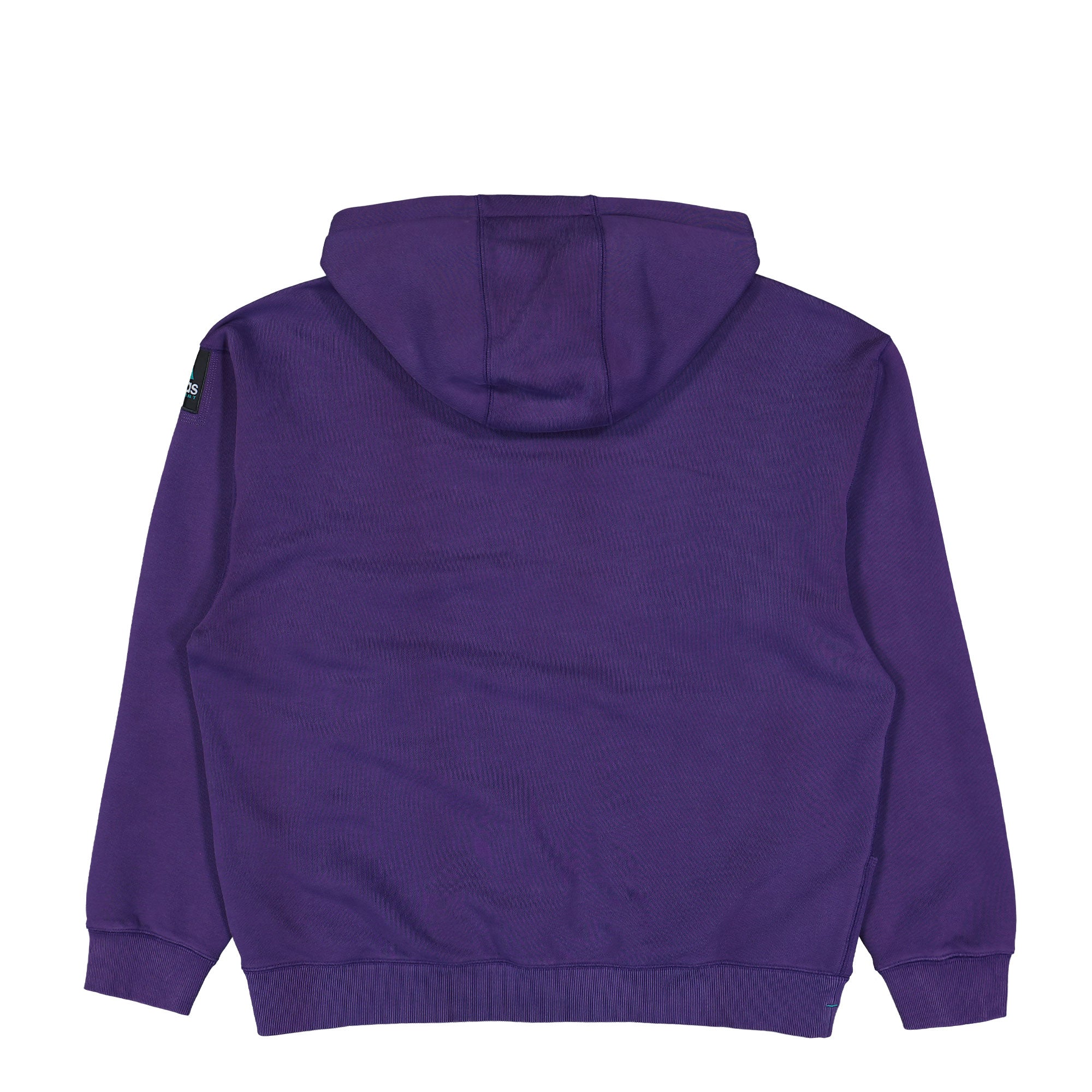 adidas Equipment Hoodie Violet Full-Zip Hoodie JX1573 Close-up | Overkill