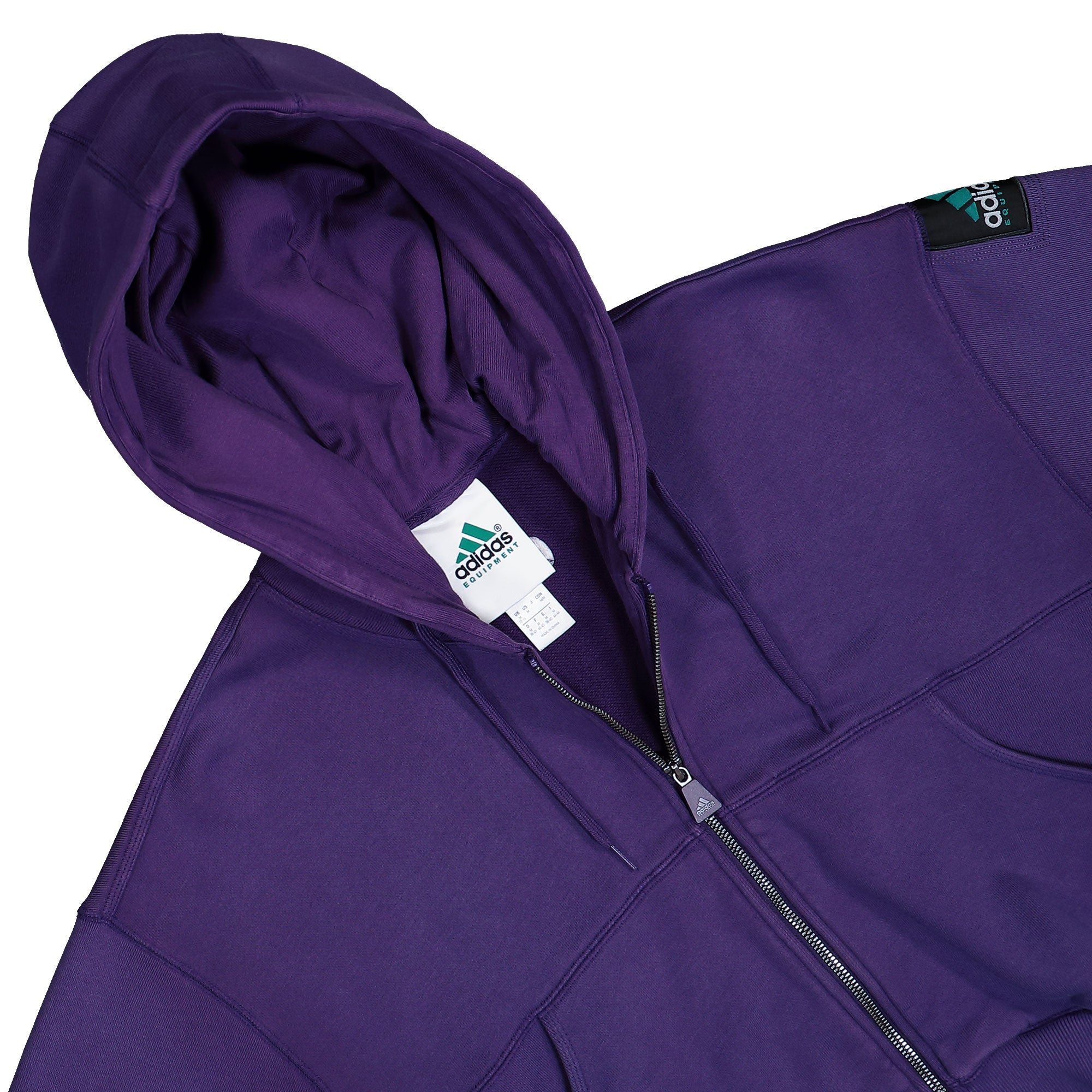 adidas Equipment Cropped Hoodie Violet Hoodies JX1598 Detailfoto | Overkill